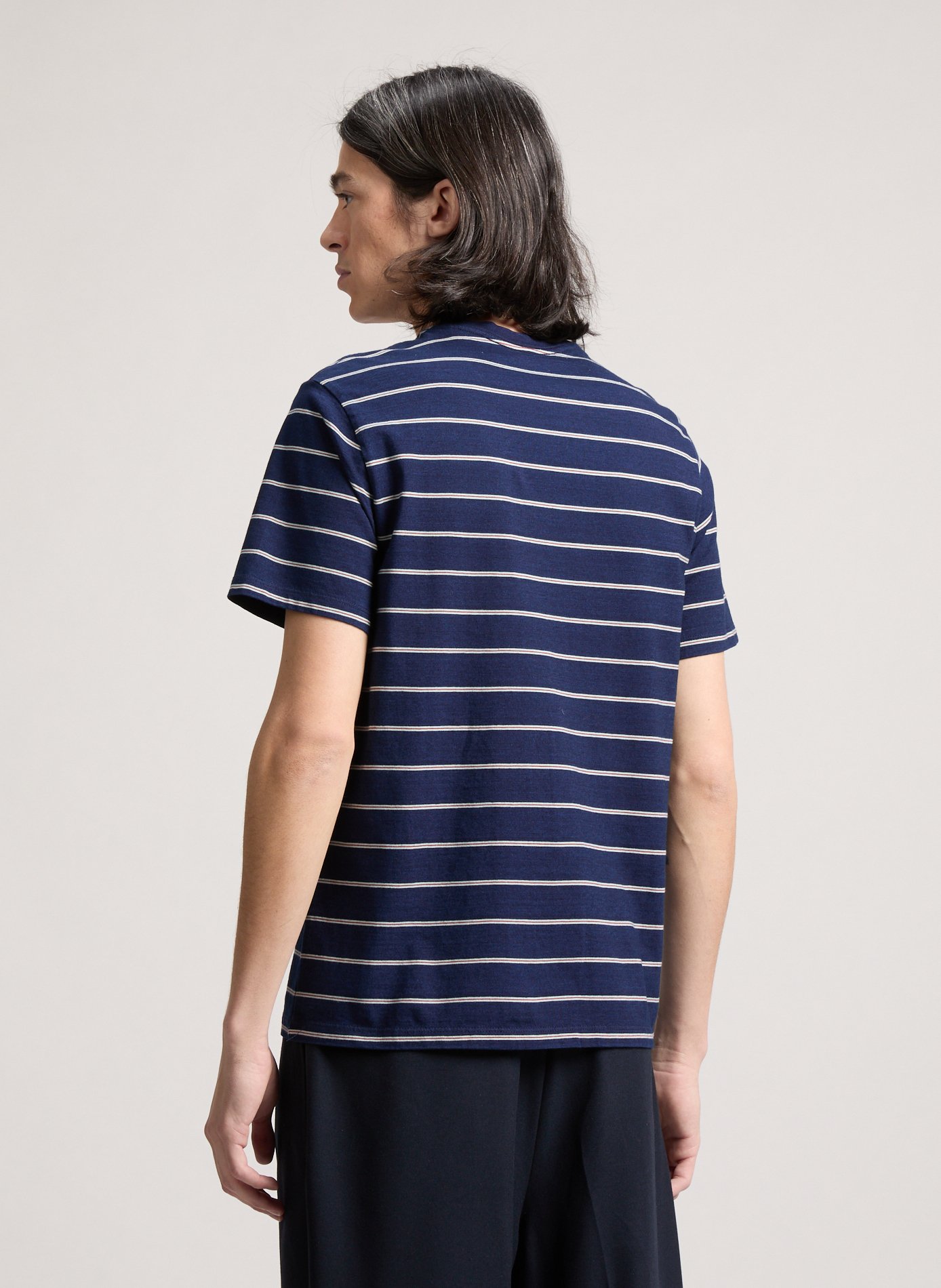 T-shirt rayé en coton  LEVI'S Bleu