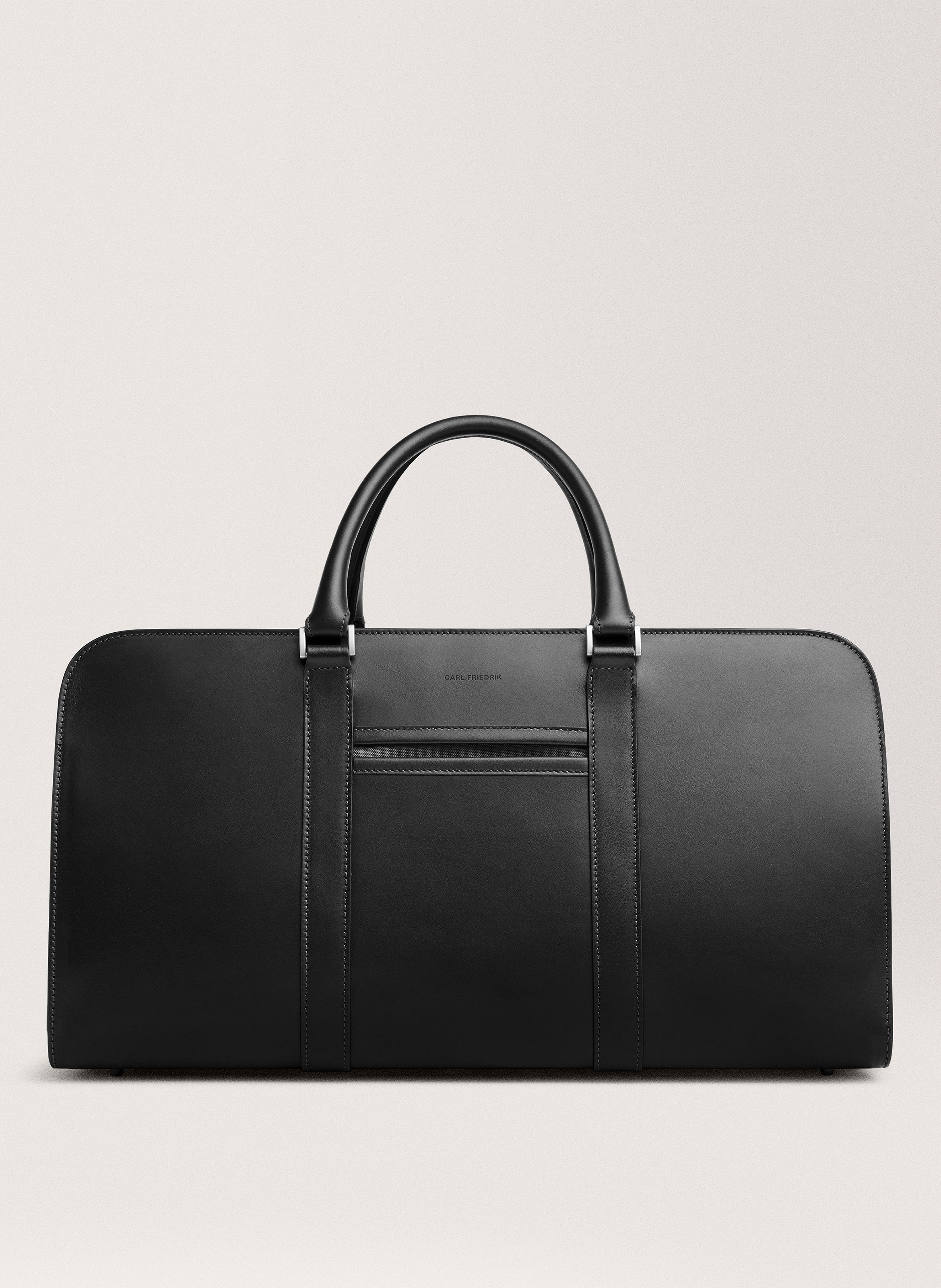 Sac de voyage 'palissy weekend' en cuir vachetta  Black / grey