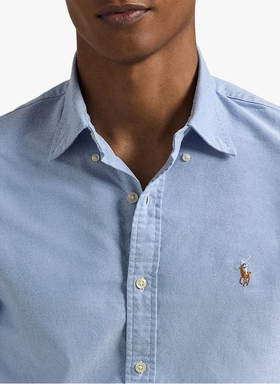 Slim Fit Long Sleeve Shirt | Blue by POLO RALPH LAUREN Slim Fit Long Sleeve Shirt Blue