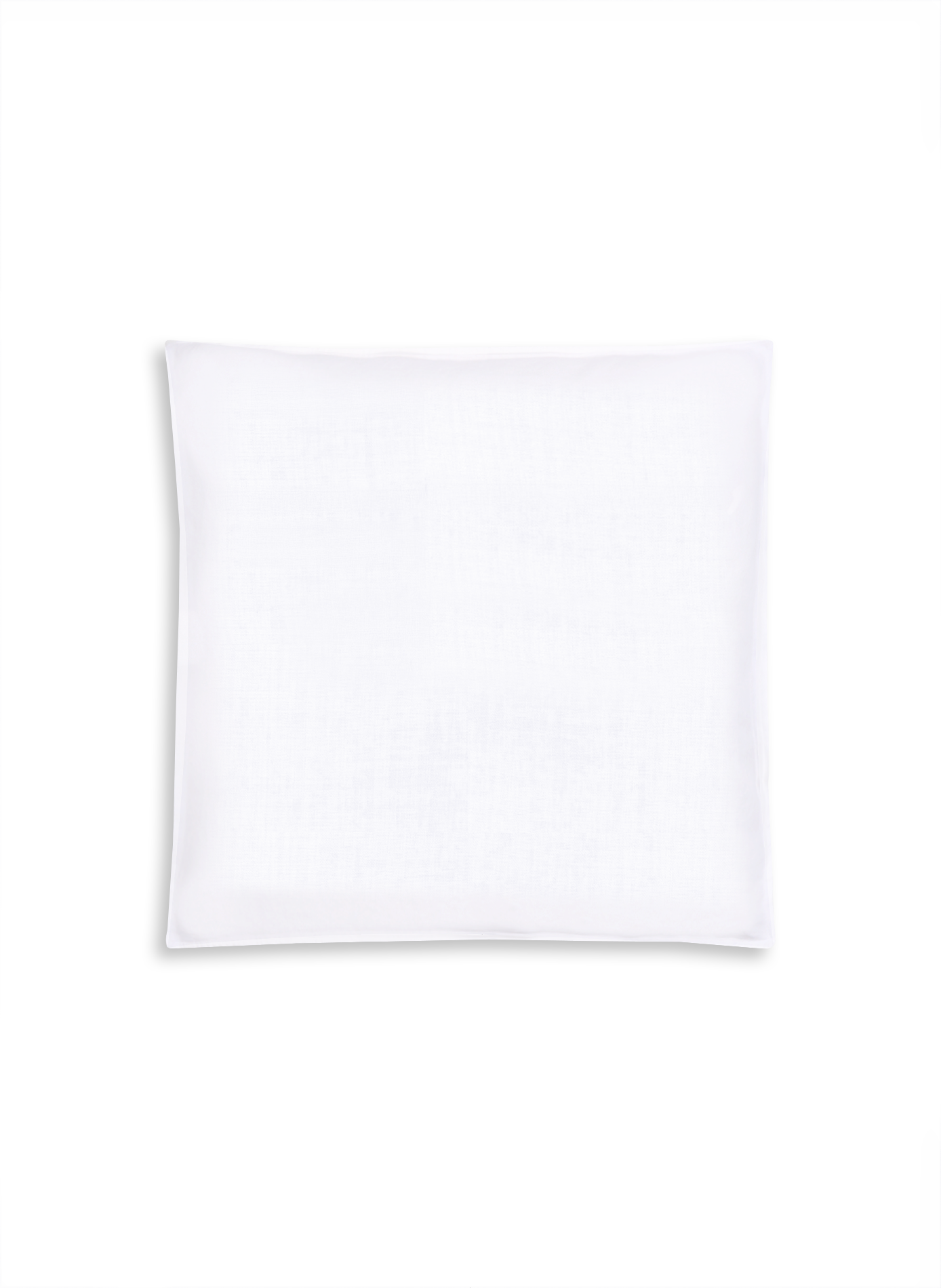 Taie d'oreiller en lin lavé AU PRINTEMPS PARIS Blanc