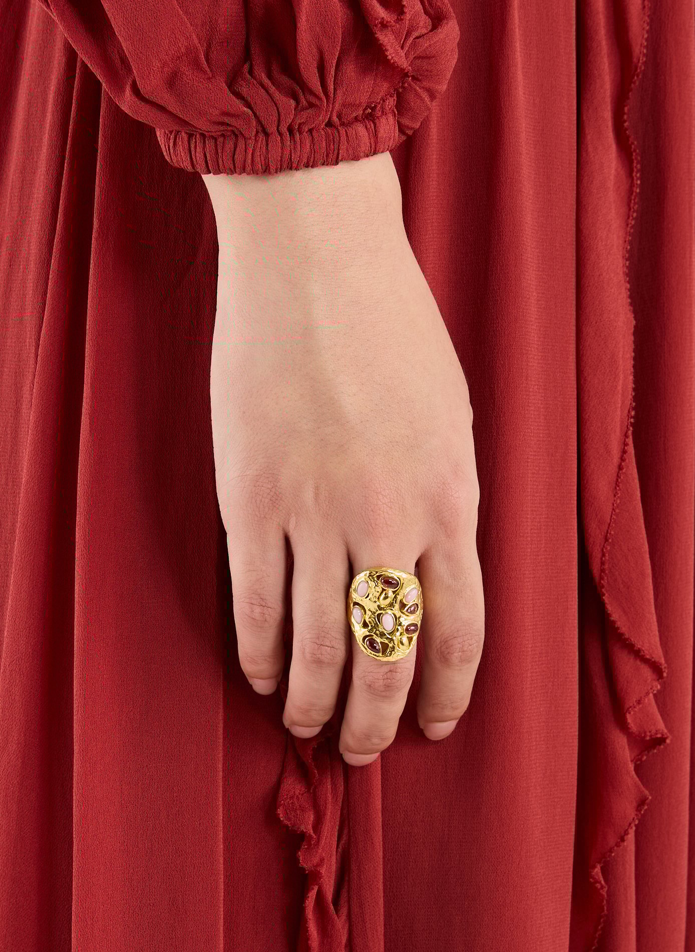 Bague Atalide AURELIE BIDERMANN Doré