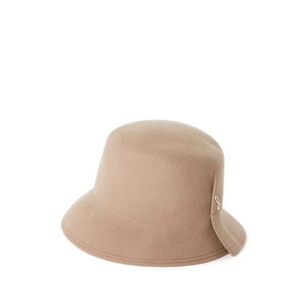 Doria 1905 Chapeau En Laine In Brown