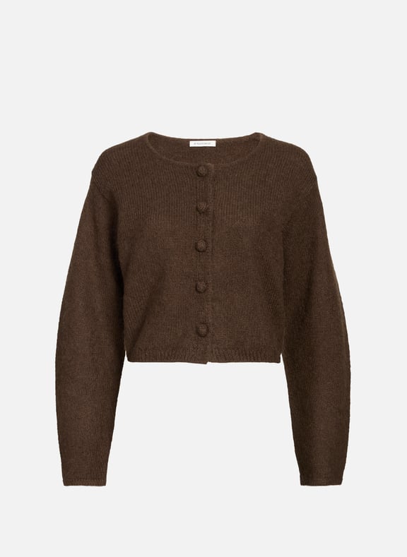 Short vest in mixed wool and mohair BY MALENE BIRGER Short vest in mixed wool and mohair BY MALENE BIRGER