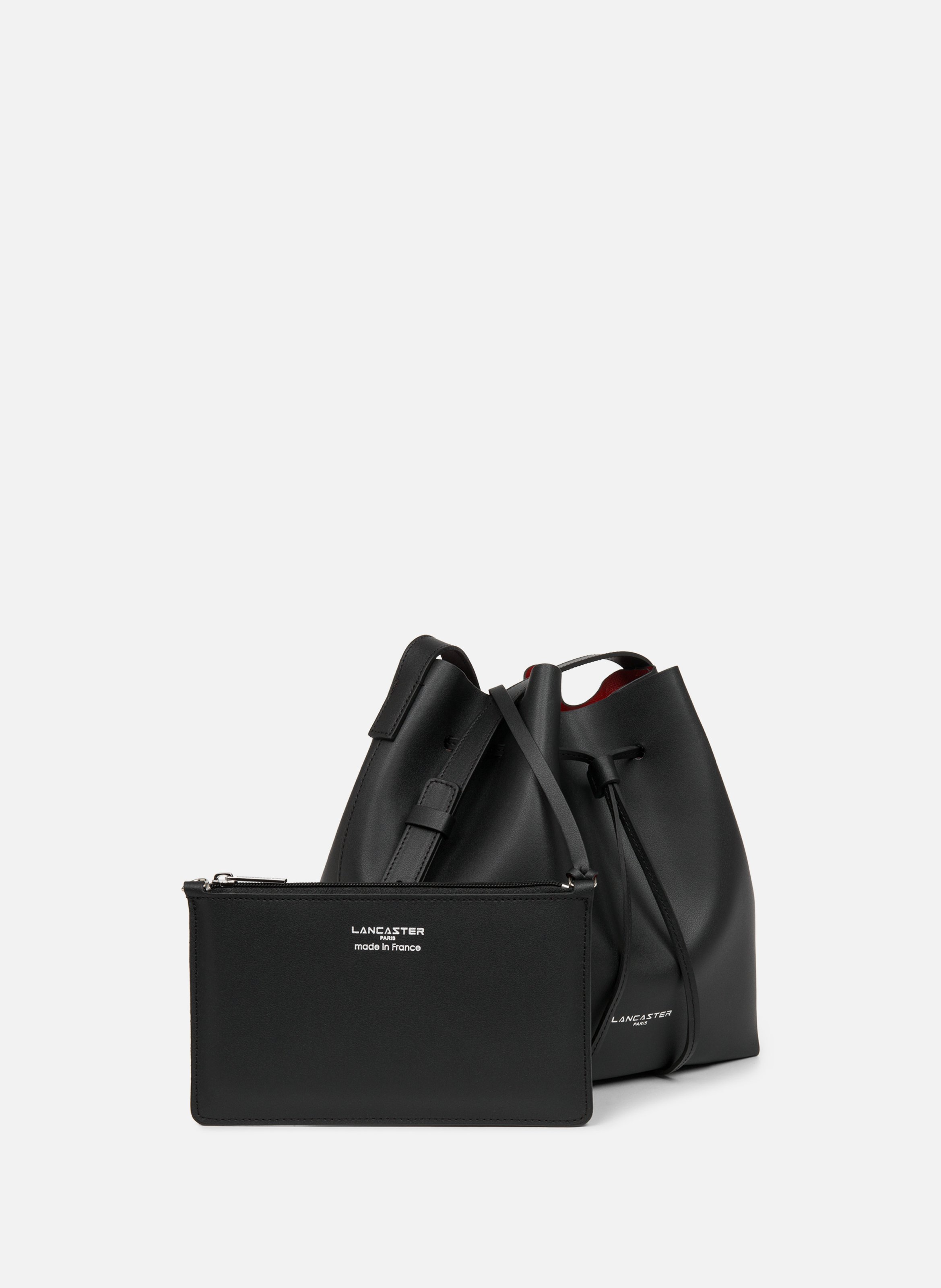 Grand sac bourse - pur & element city LANCASTER Noir