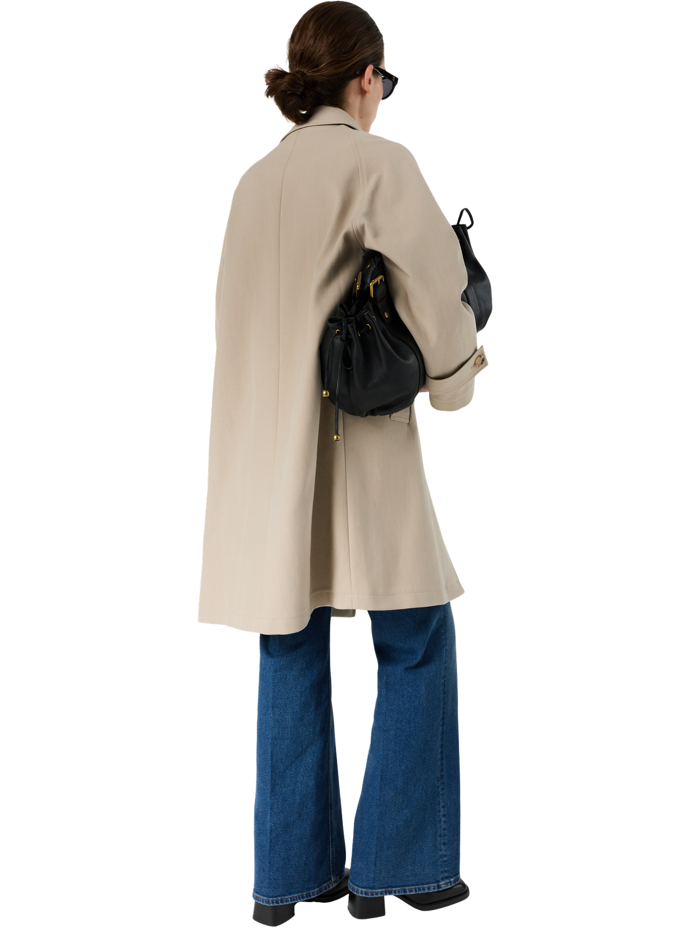 Trench droit en coton - parisa GERARD DAREL Beige