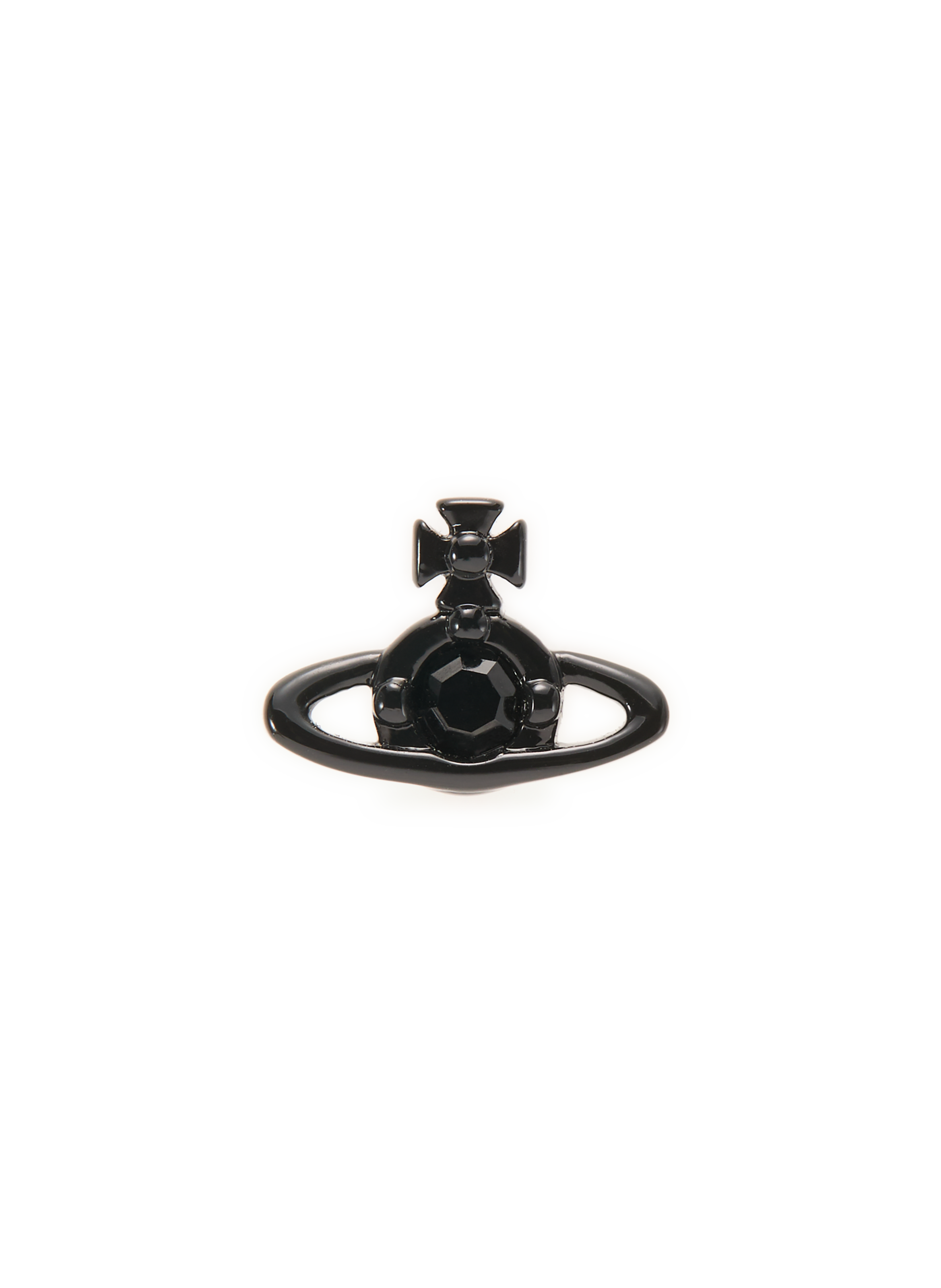 Boucle d'oreille unique Nano VIVIENNE WESTWOOD Noir