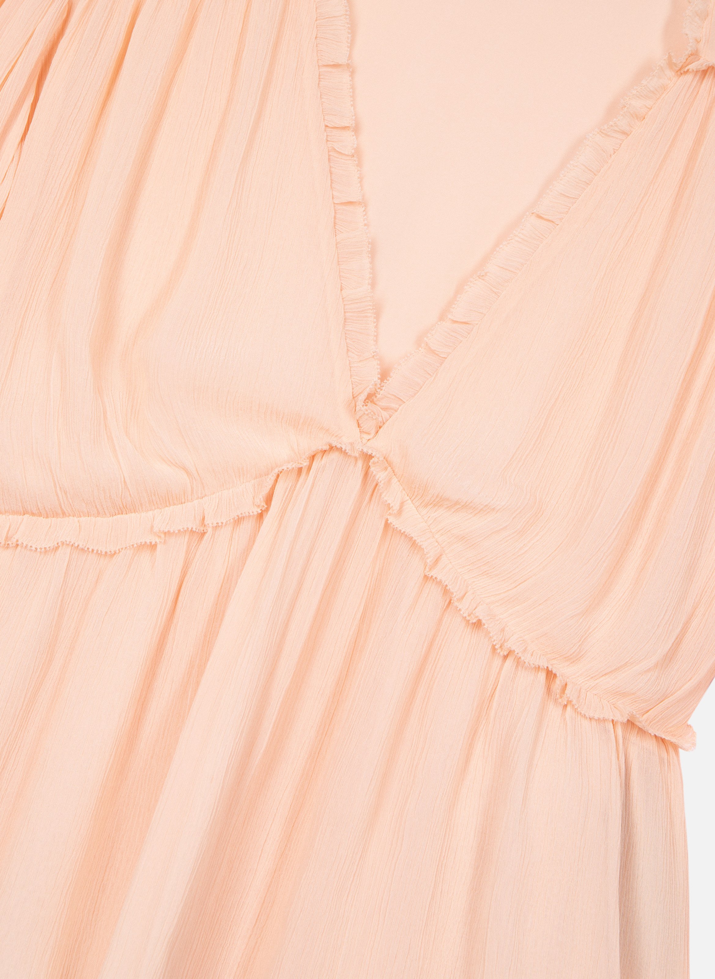 Top avec volants THE KOOPLES Beige