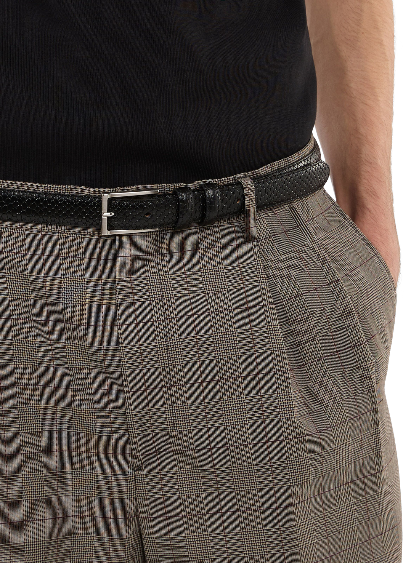 Ceinture Froco en cuir SAISON 1865 Noir