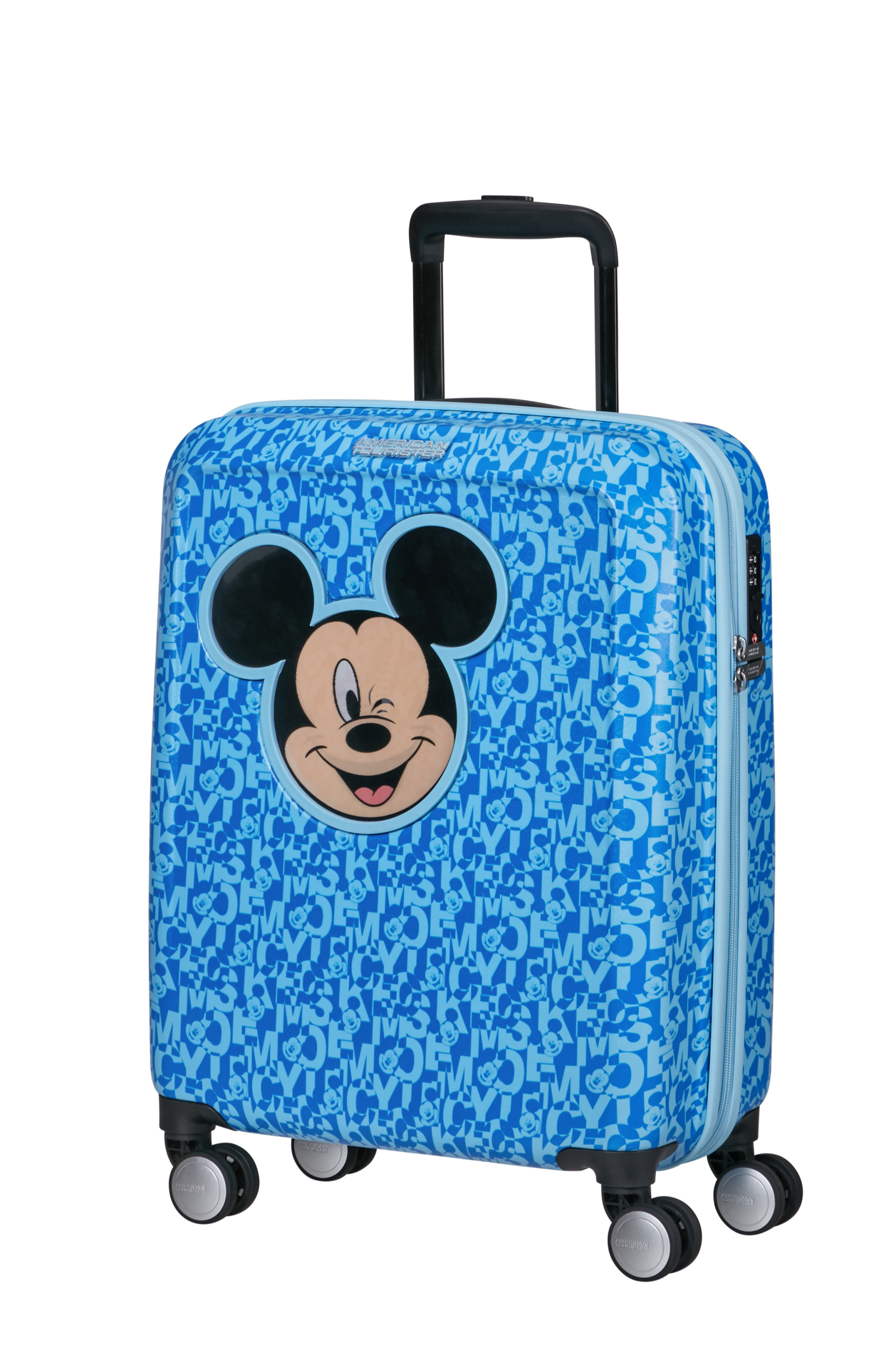 Funlight disney valise 4 roues taille s AMERICAN TOURISTER Bleu