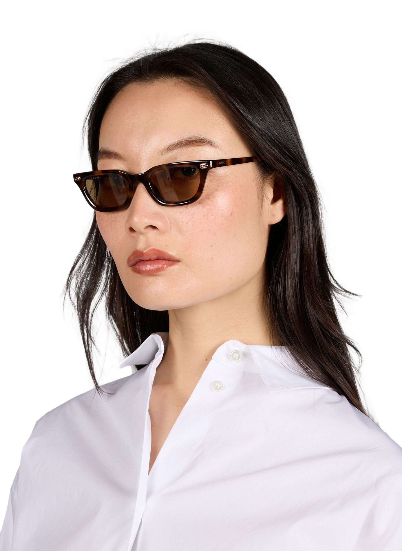 Lunettes de soleil GUCCI Marron