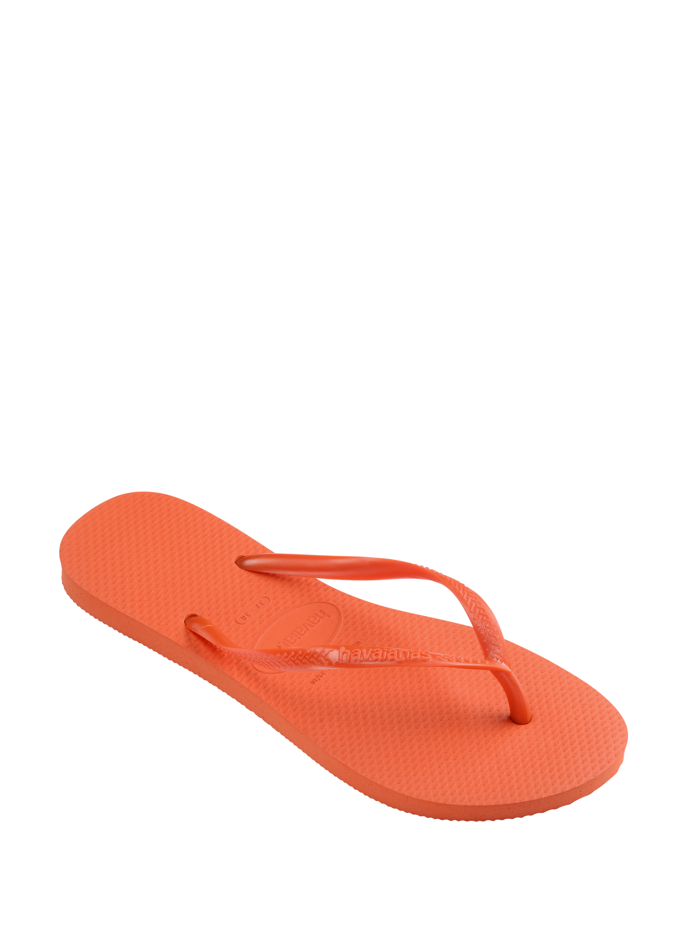 Slim flip flops HAVAIANAS Orange