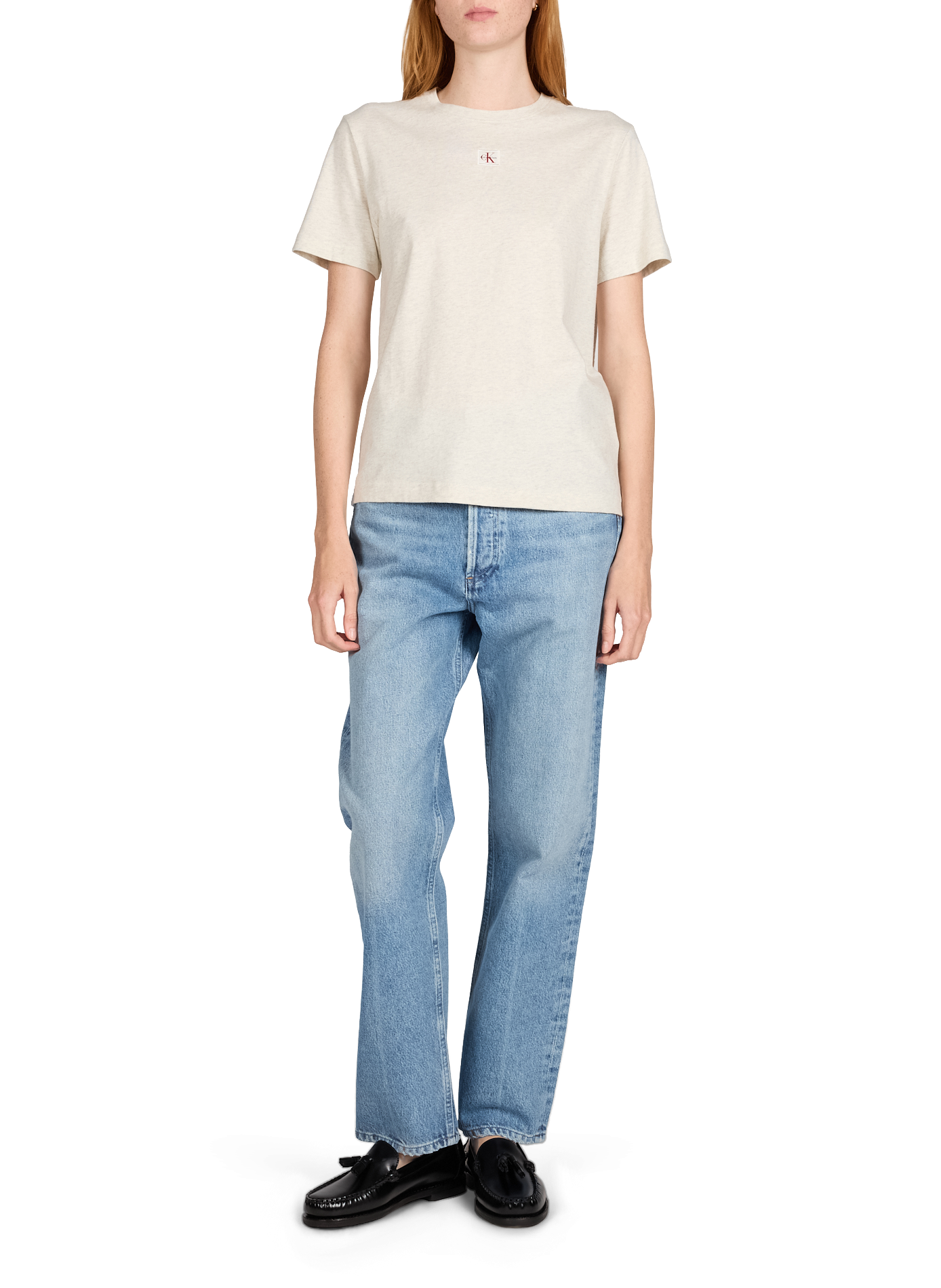 Classic Cotton T-Shirt CALVIN KLEIN Grey