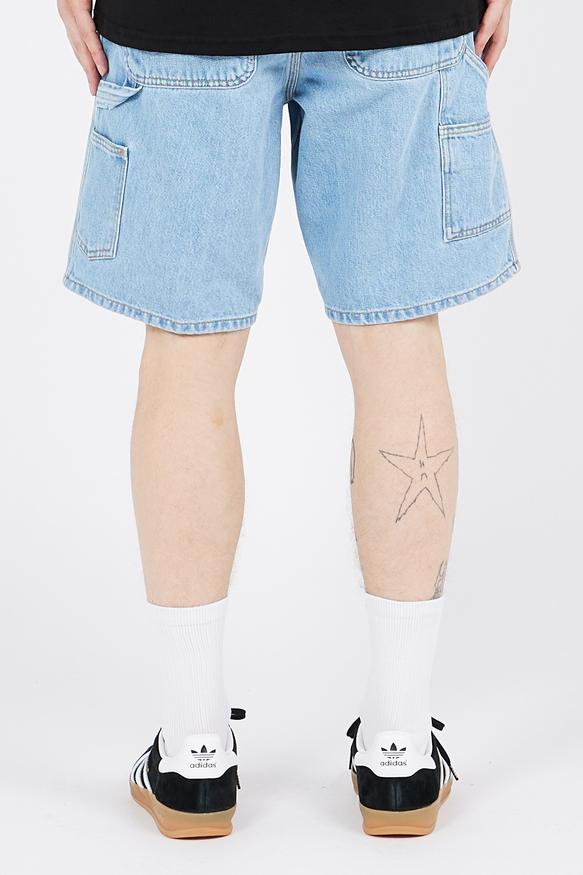 Short single knee short CARHARTT WIP Bleu