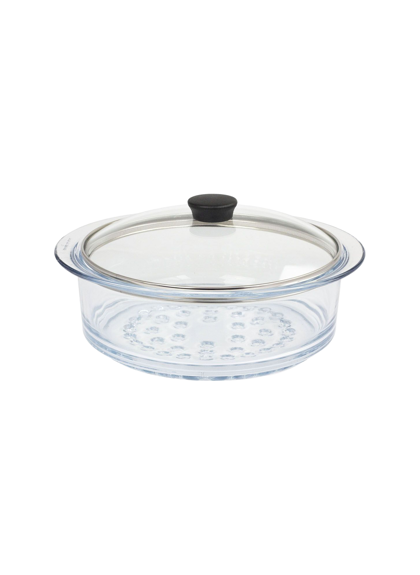 Cuit-vapeur avec couvercle Cookway en verre CRISTEL Transparent