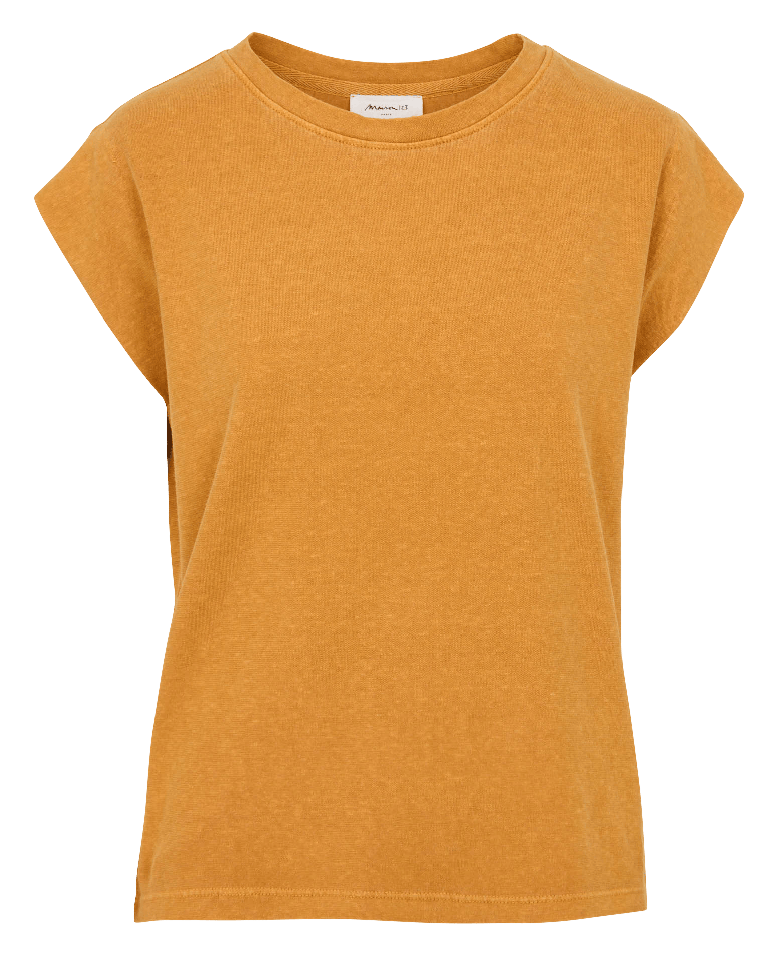 Tee-shirt col rond loic | Doré MAISON 123 Femme