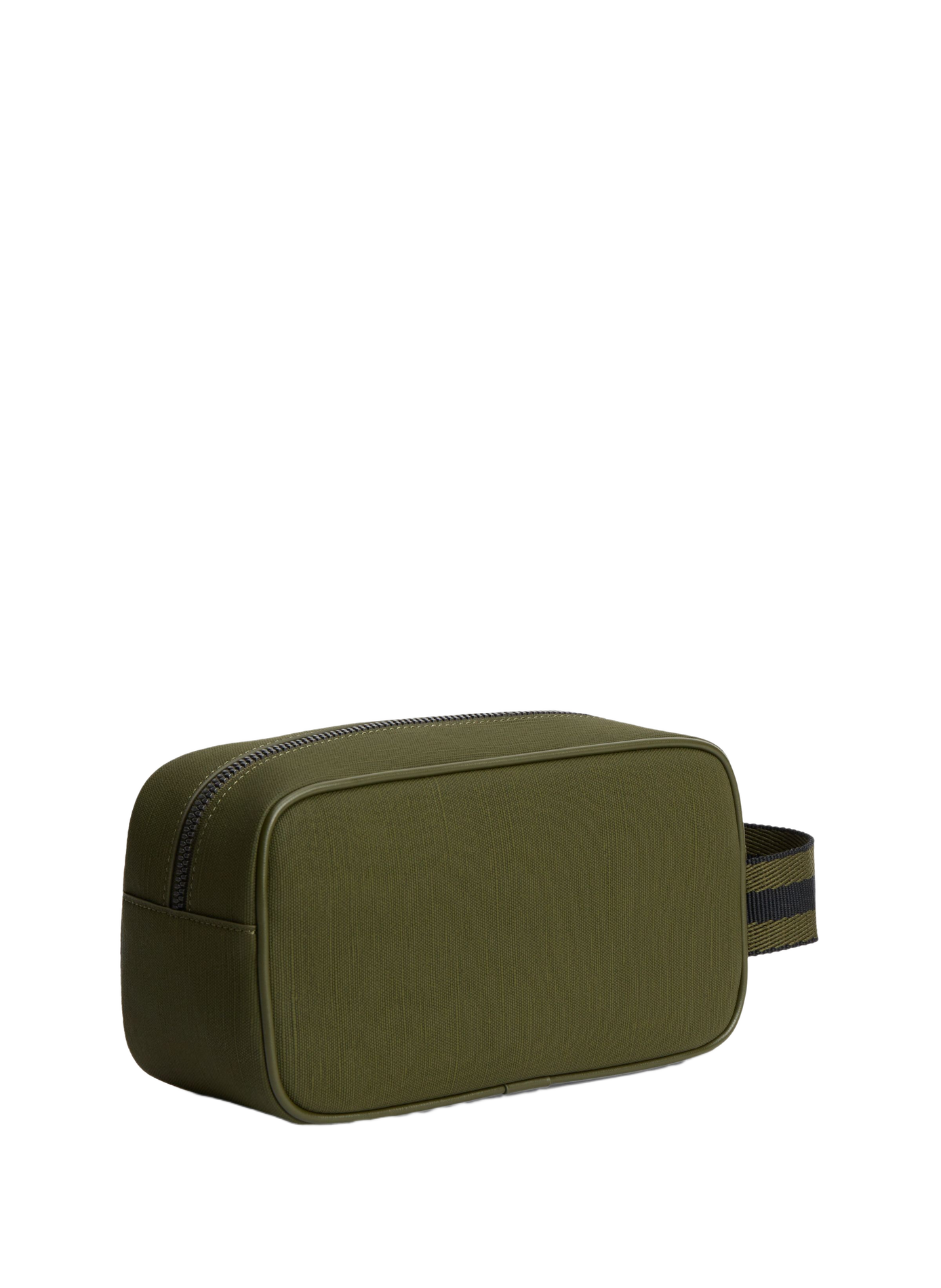 Trousse de toilette texturée à patch logo TOMMY HILFIGER Kaki