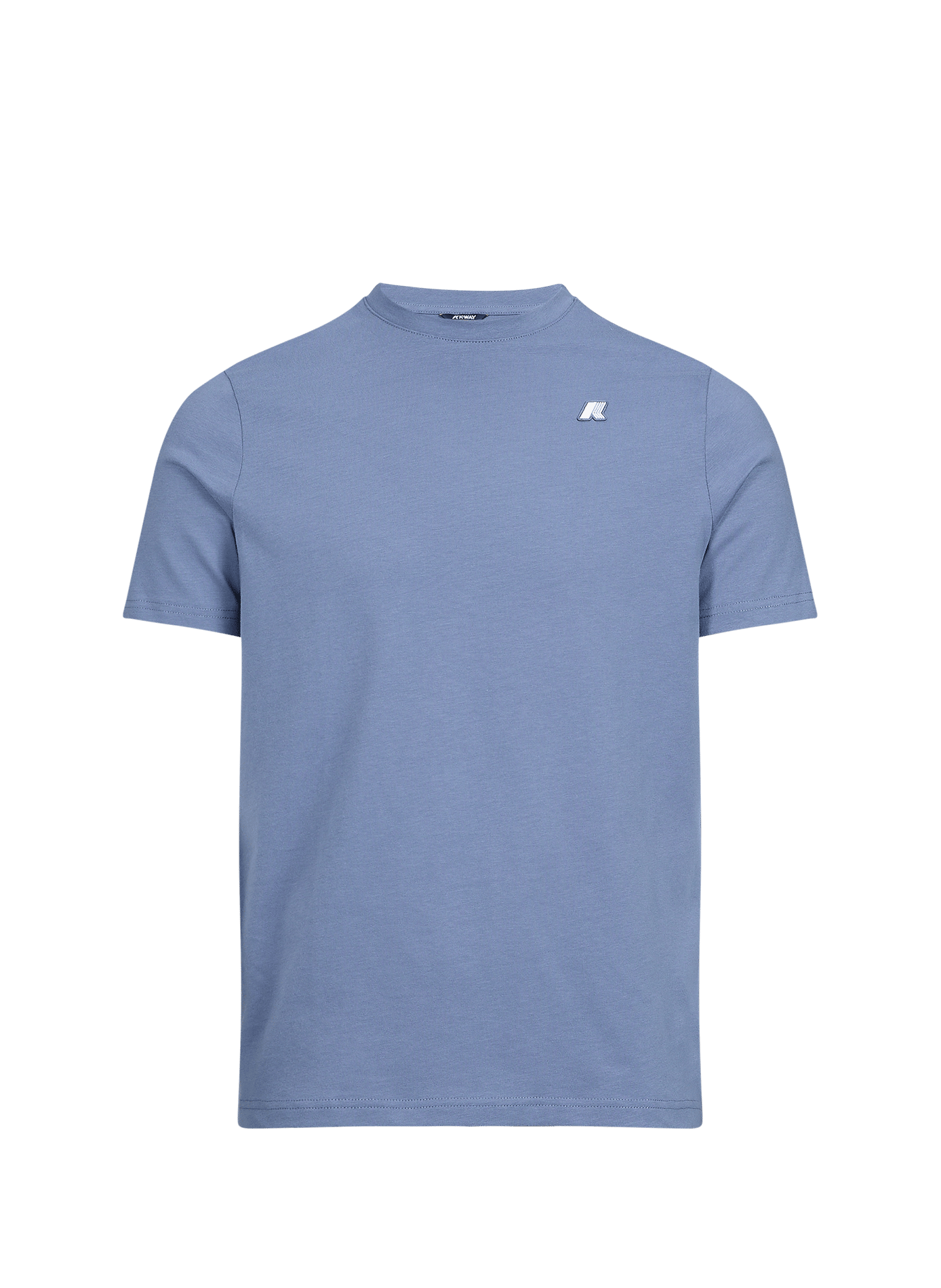 T-shirt droit ODOM en coton K-WAY Bleu