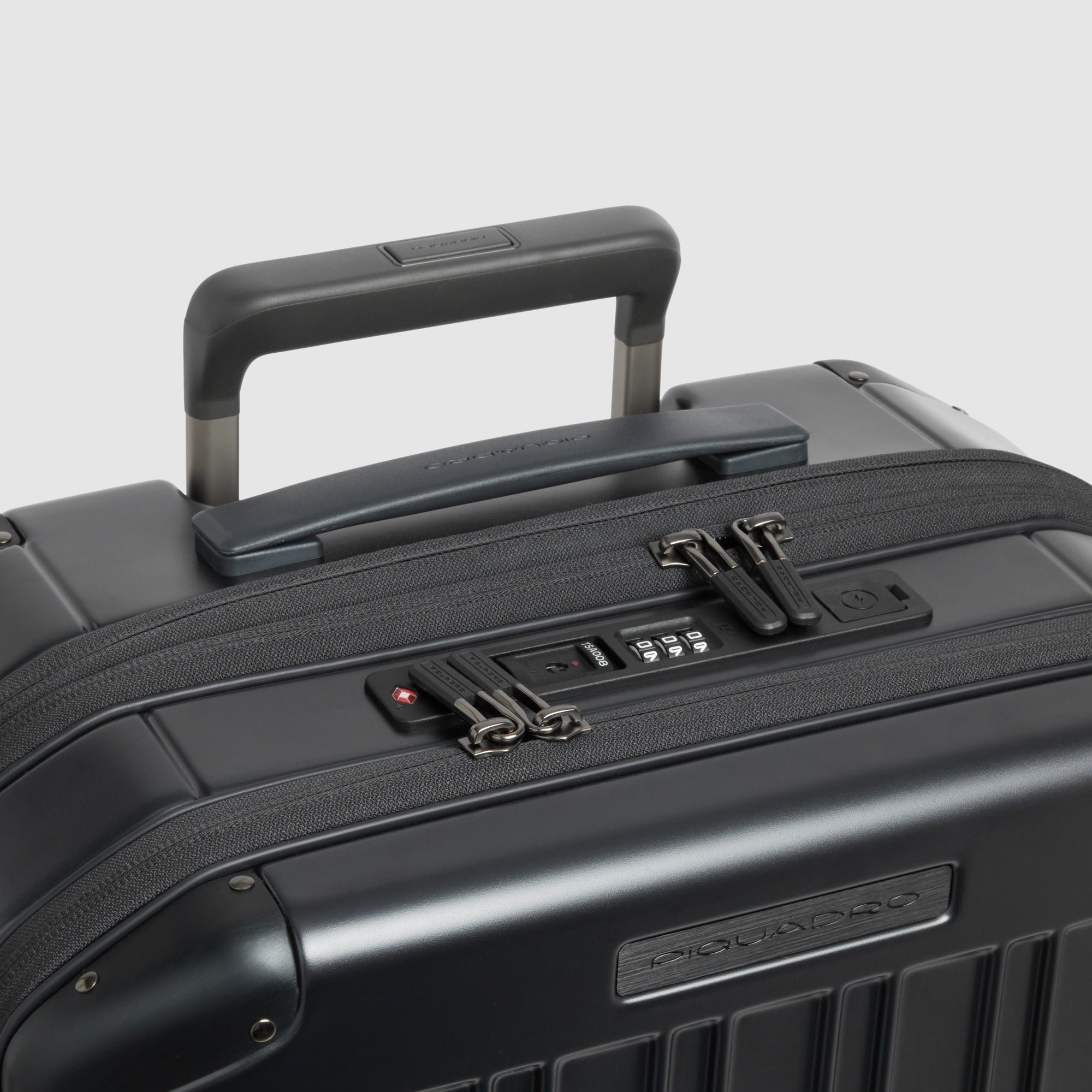 Handbagage voor laptop met twee openingen PIQUADRO Zwart