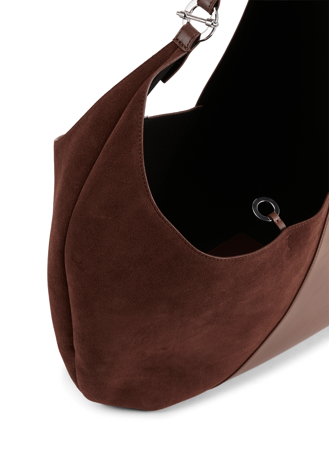 Sakaia two-tone handbag SAMSOE SAMSOE Brown