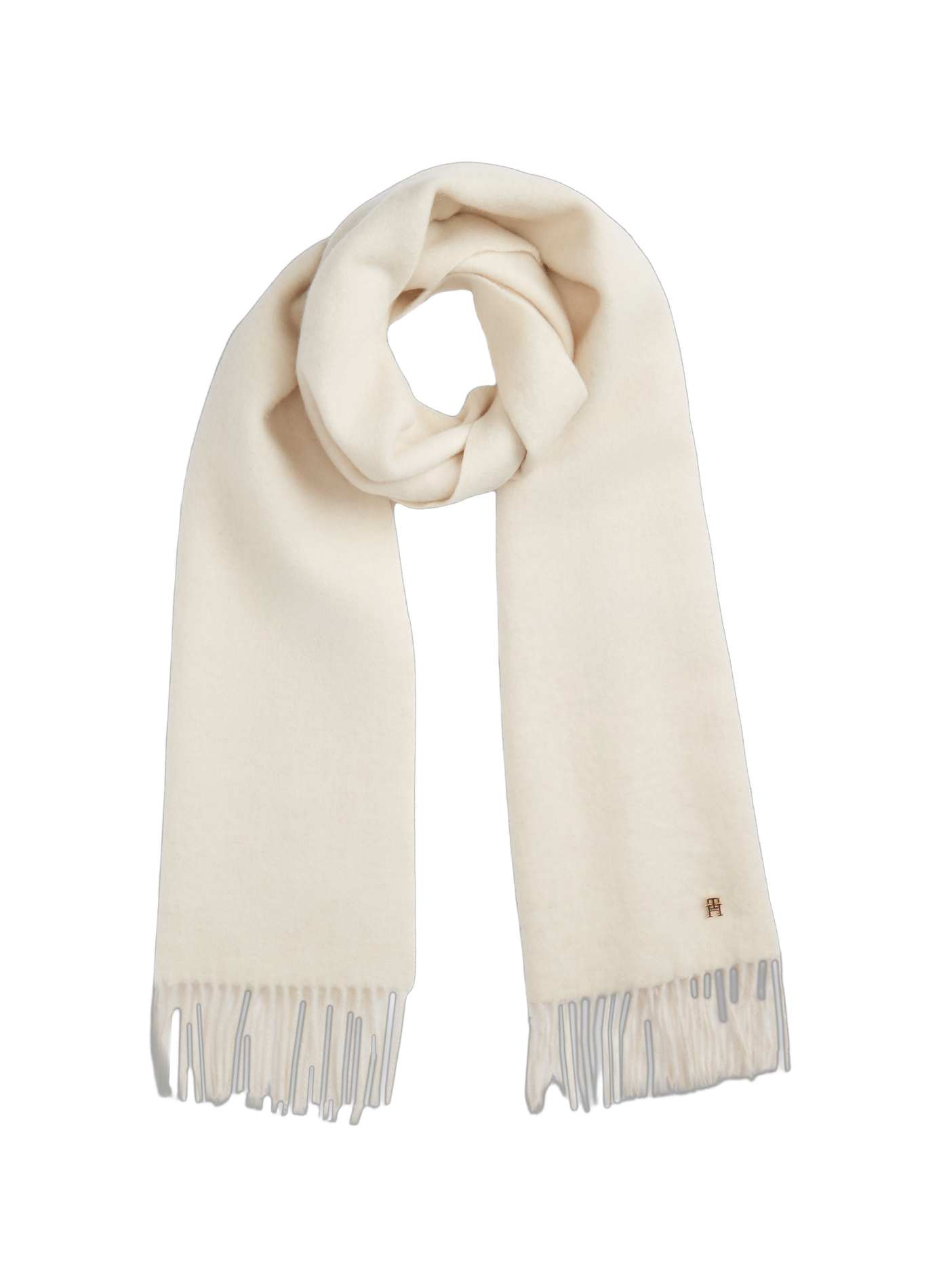 Echarpe en laine TOMMY HILFIGER Beige