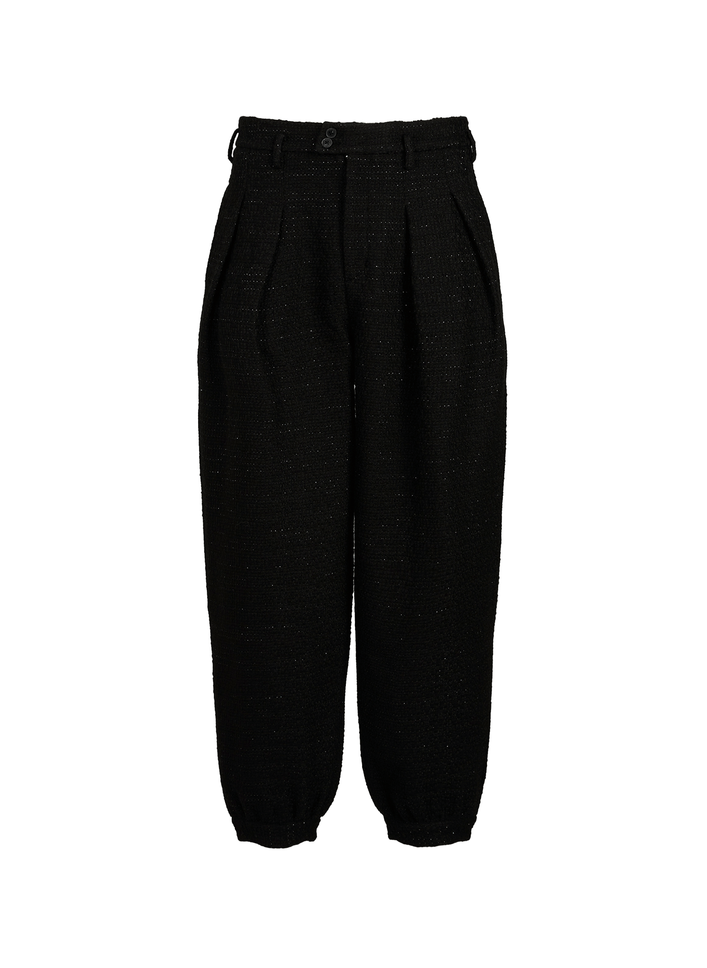 Weite Tweedhose ENTIRE STUDIOS Schwarz