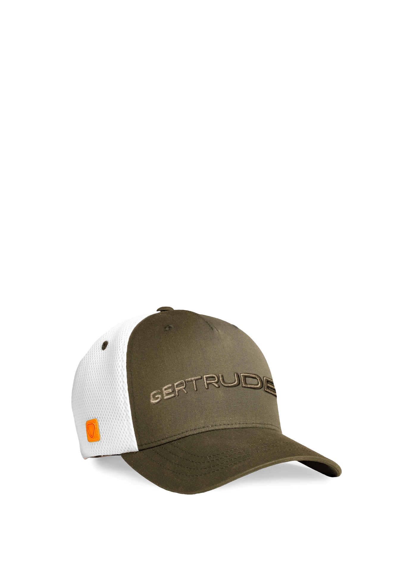 Benja-Kappe mit gesticktem Logo GERTRUDE Khaki
