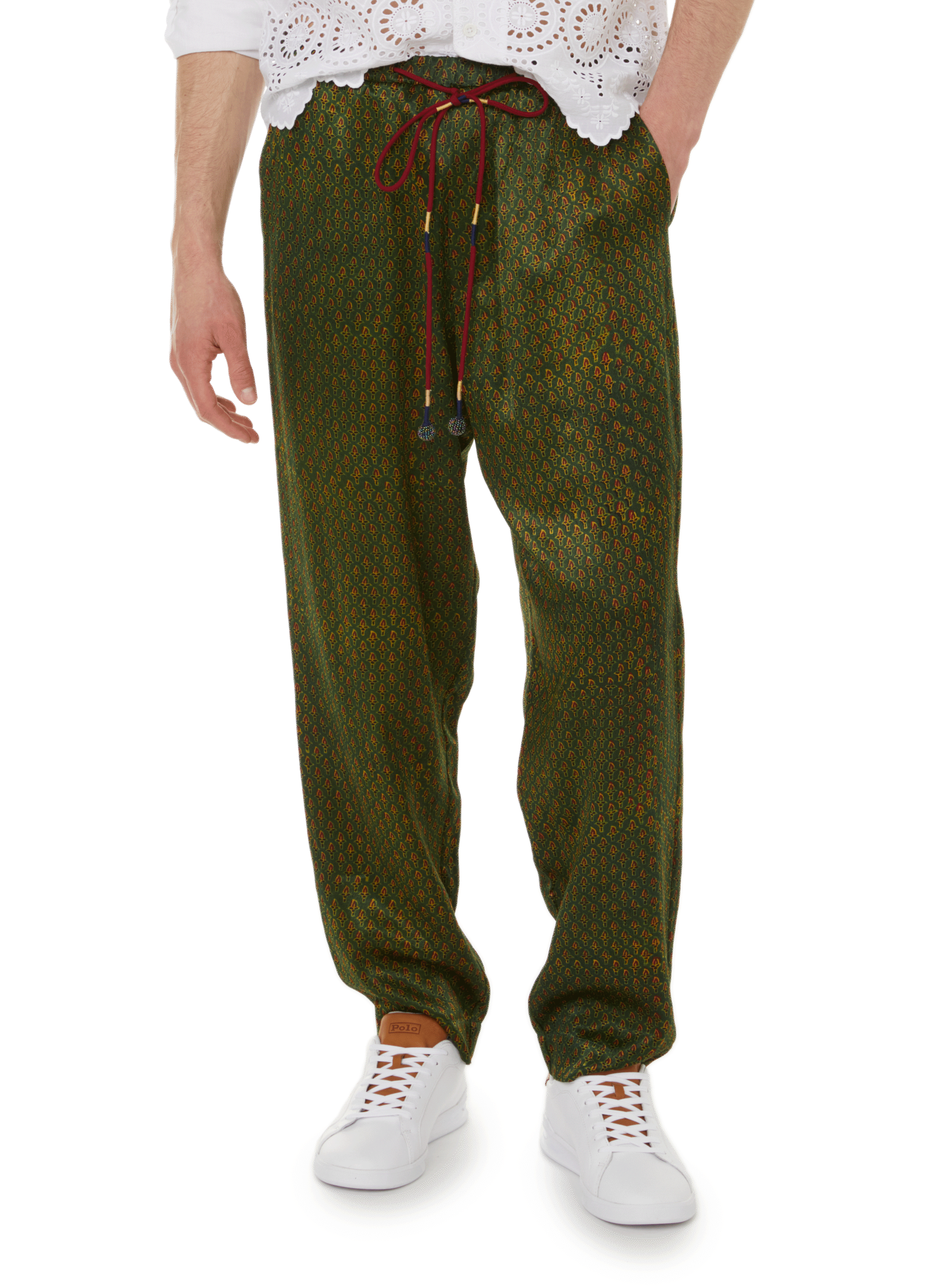 Leather sneakers POLO RALPH LAUREN Multicolour