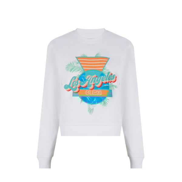 Sweatshirt imprimé en coton