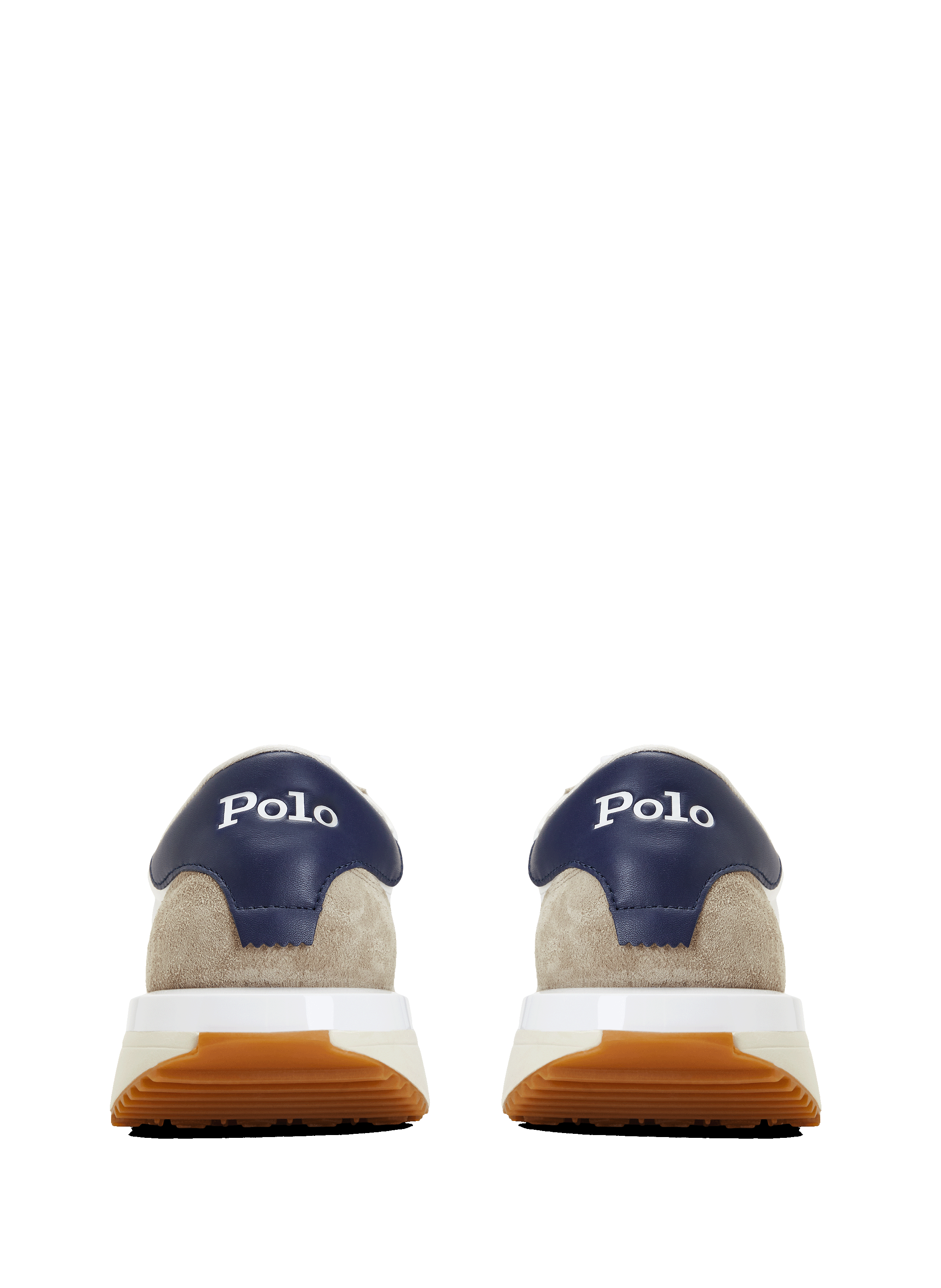 Bi-material sneakers POLO RALPH LAUREN White