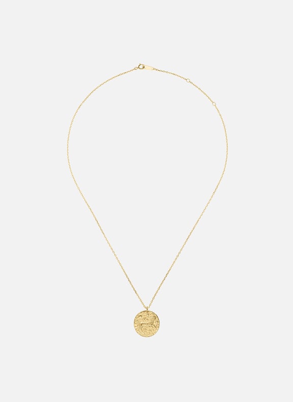 Collier avec pendentif signe astrologique mysign belier Doré by HIPANEMA HIPANEMA Collier avec pendentif signe astrologique mysign belier Doré