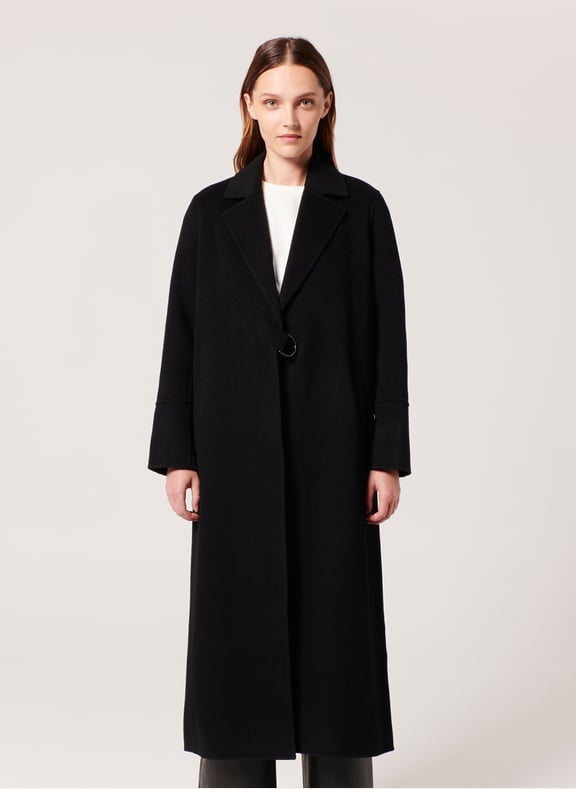 Manteau cannelle - missie Noir by ZAPA ZAPA Manteau cannelle - missie Noir