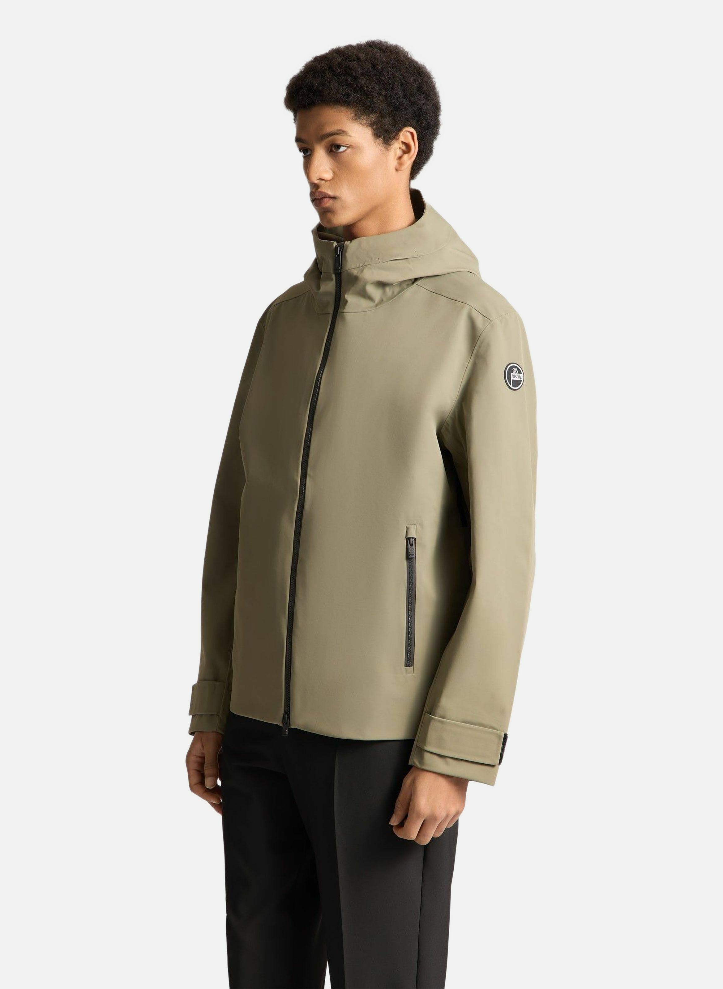 Veste ilanox col capuche coupe regular FUSALP Kaki