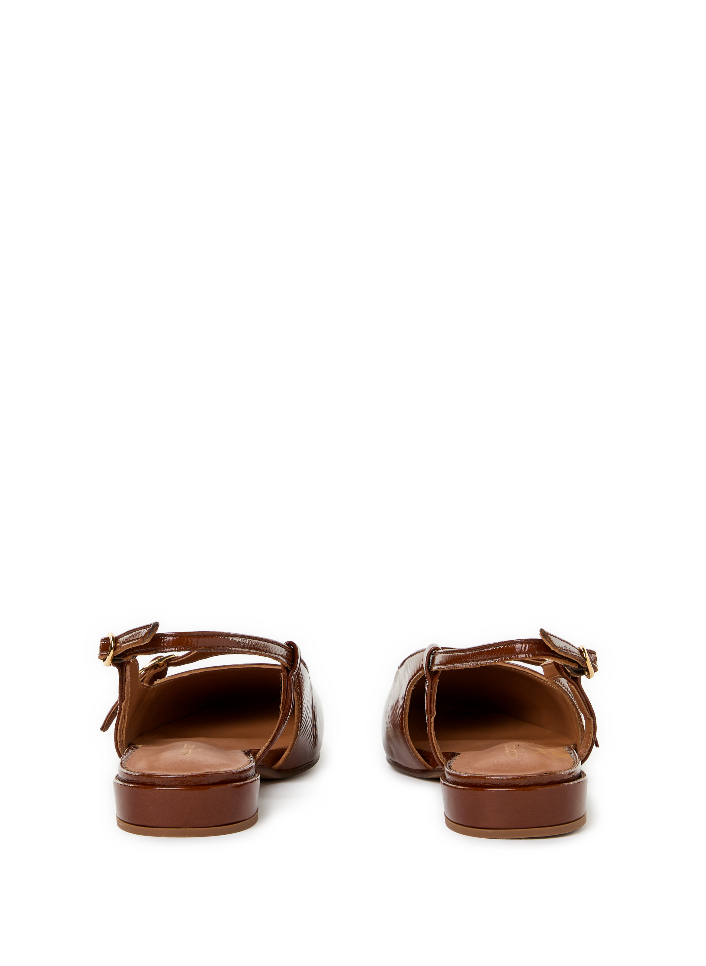 Babies Bertille en cuir  MAISON TOUFET Marron