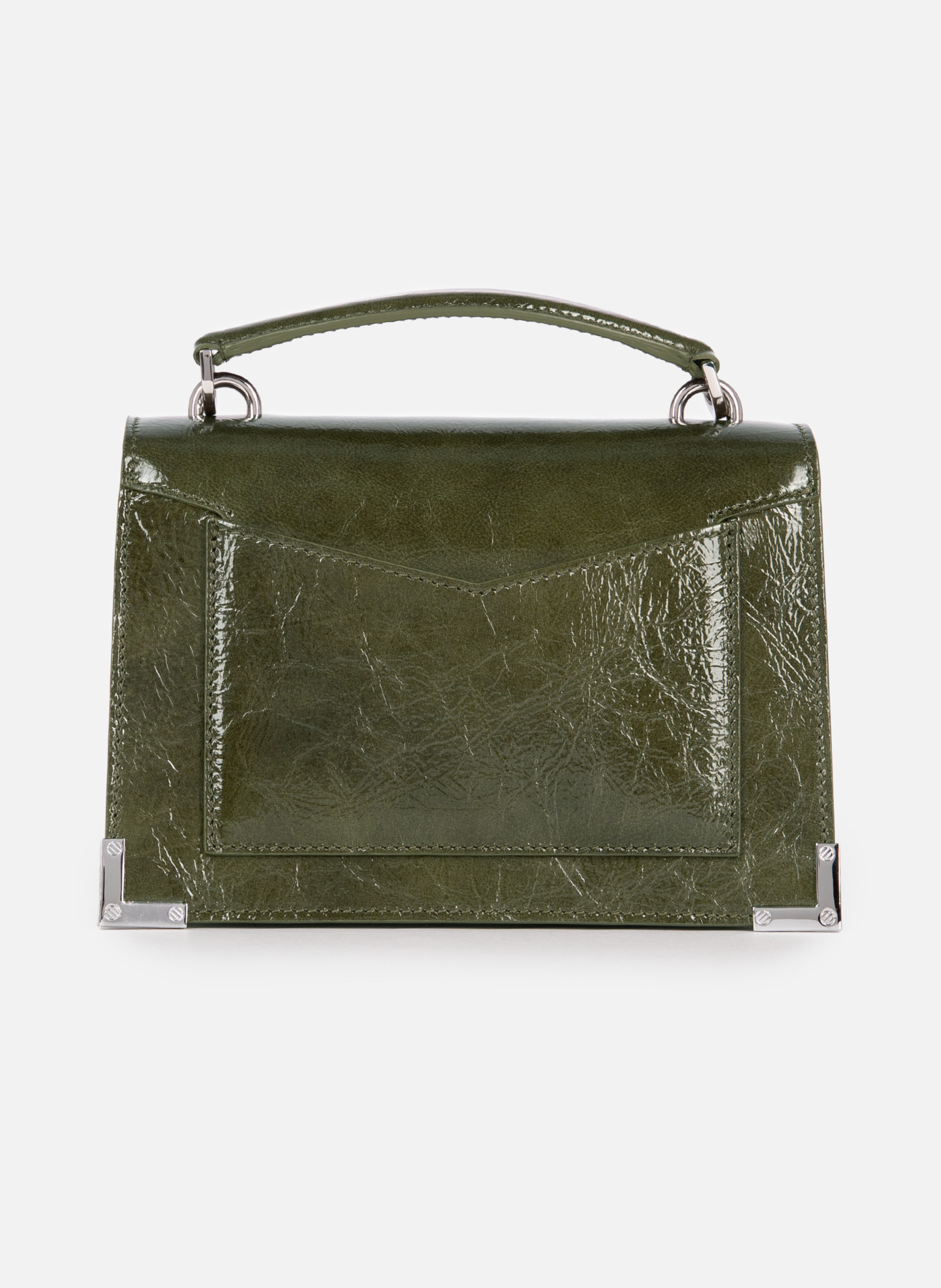 Sac emily small en cuir THE KOOPLES Vert