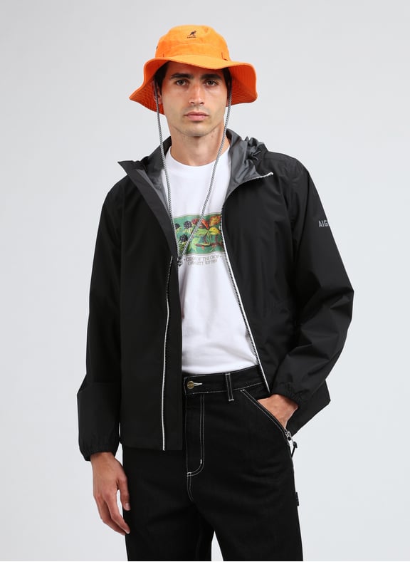 Imperméable coupe vent Noir by AIGLE AIGLE Imperméable coupe vent Noir