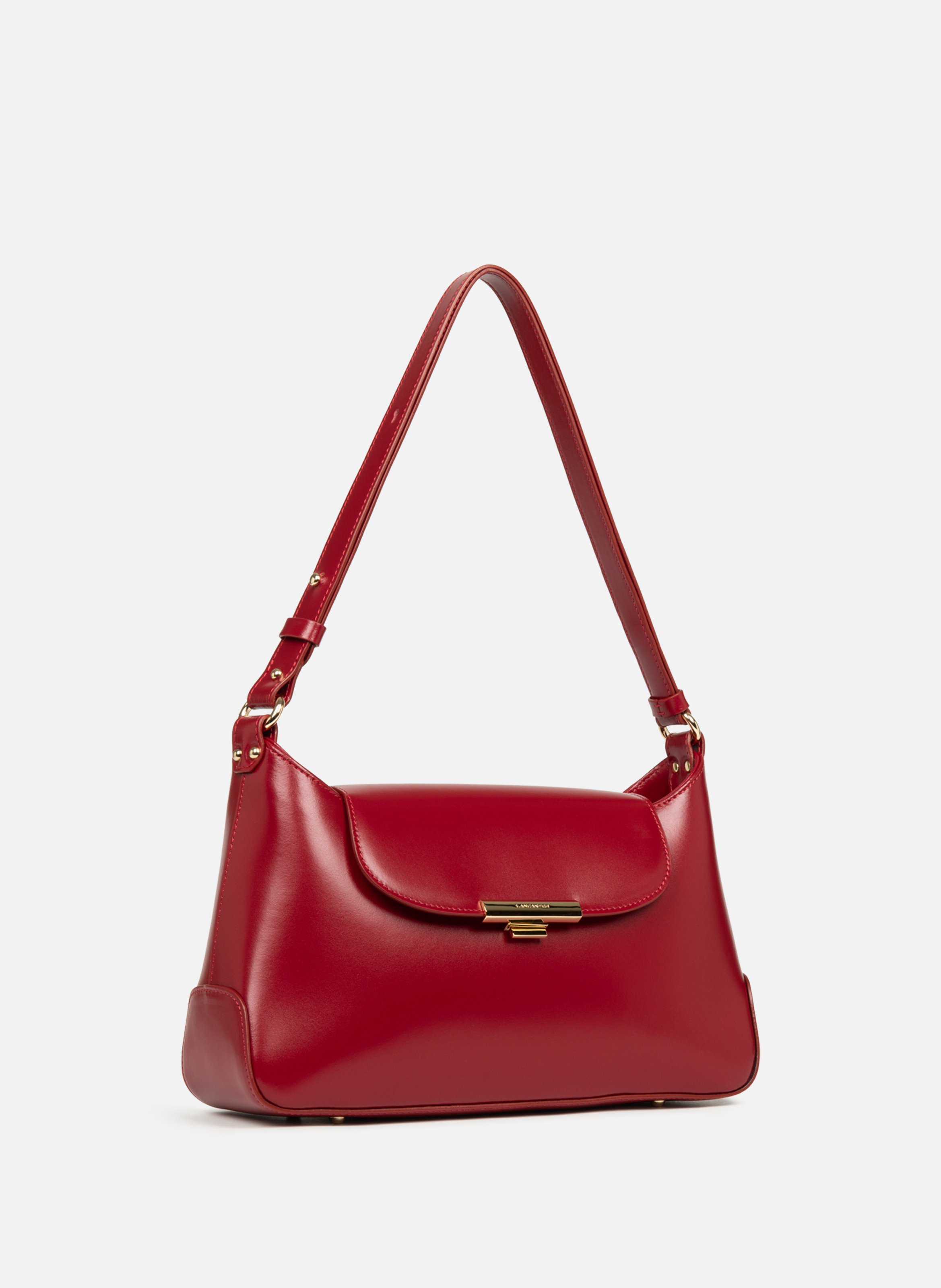 Large shoulder bag - Suave Evenly LANCASTER Red