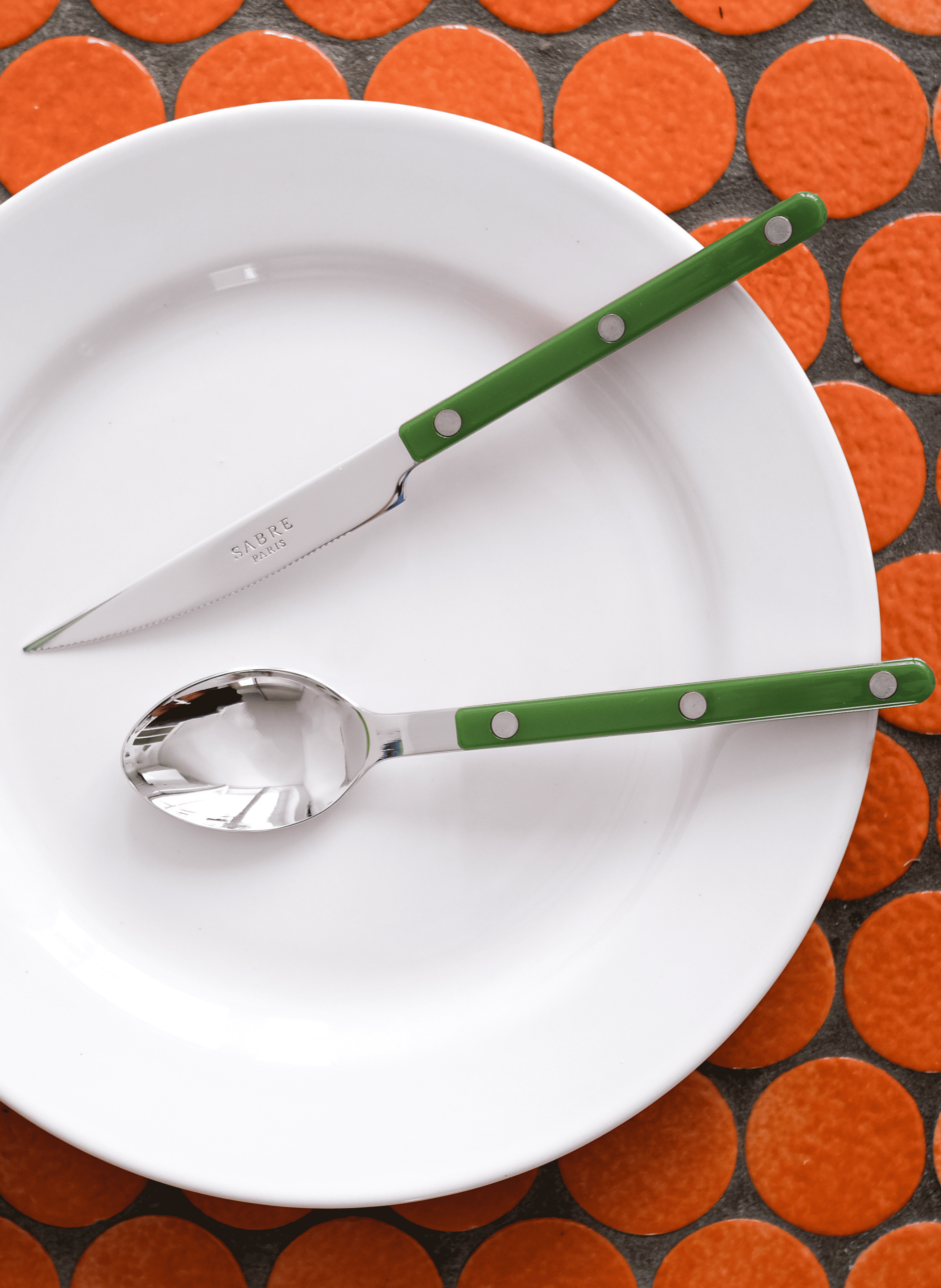 Petite cuillère, bistrot SABRE PARIS Vert