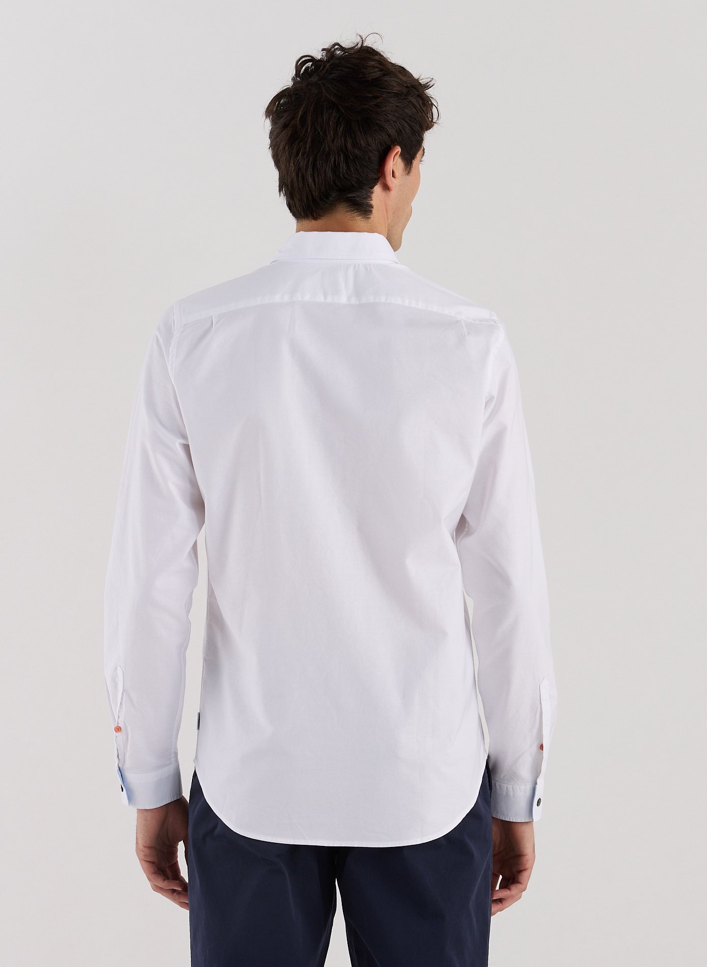 Chemise en coton Blanc