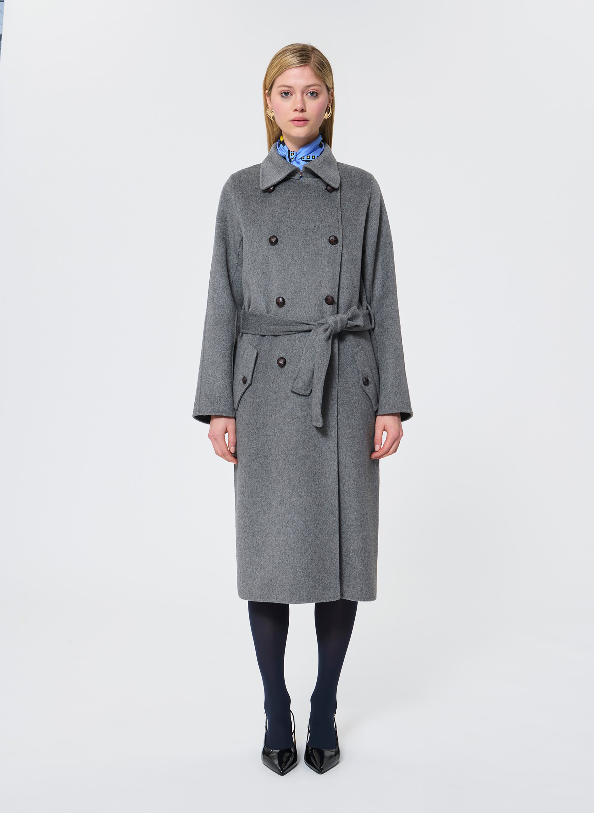 Manteau double face martino TARA JARMON Gris