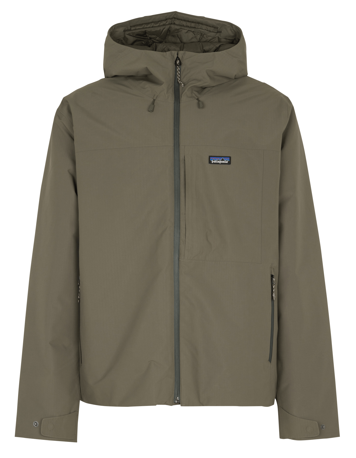 Imperméable col montant PATAGONIA Vert