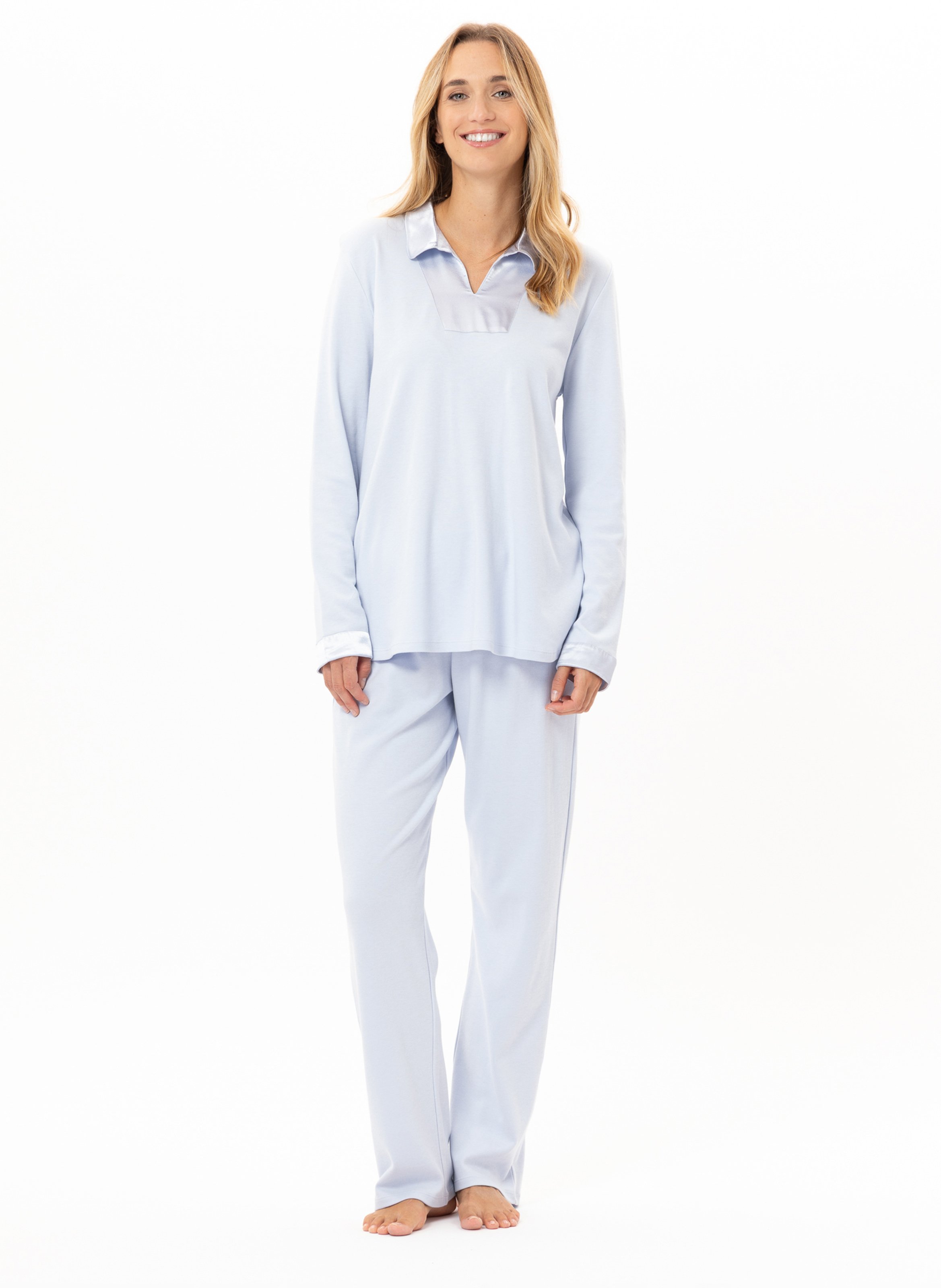 Pyjama en coton andy 102 LE CHAT Bleu
