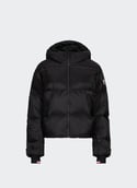 Quilted ski jacket  Black