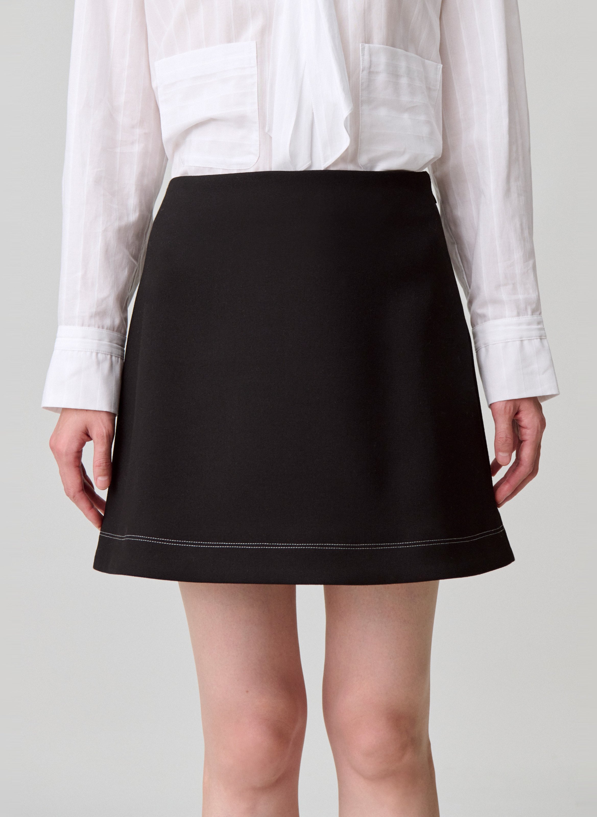 Jupe courte évasée CLAUDIE PIERLOT Noir