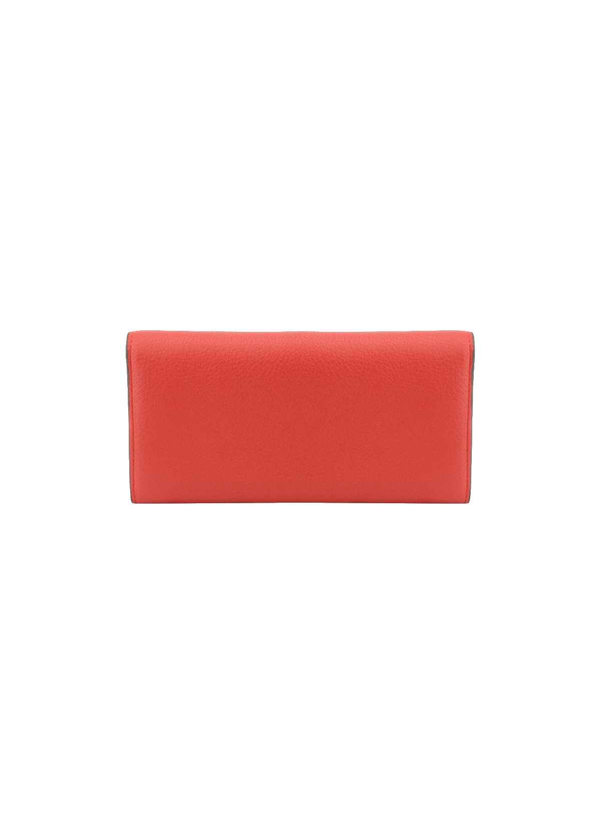 Club | porte-monnaie gm en cuir de veau POURCHET Rouge