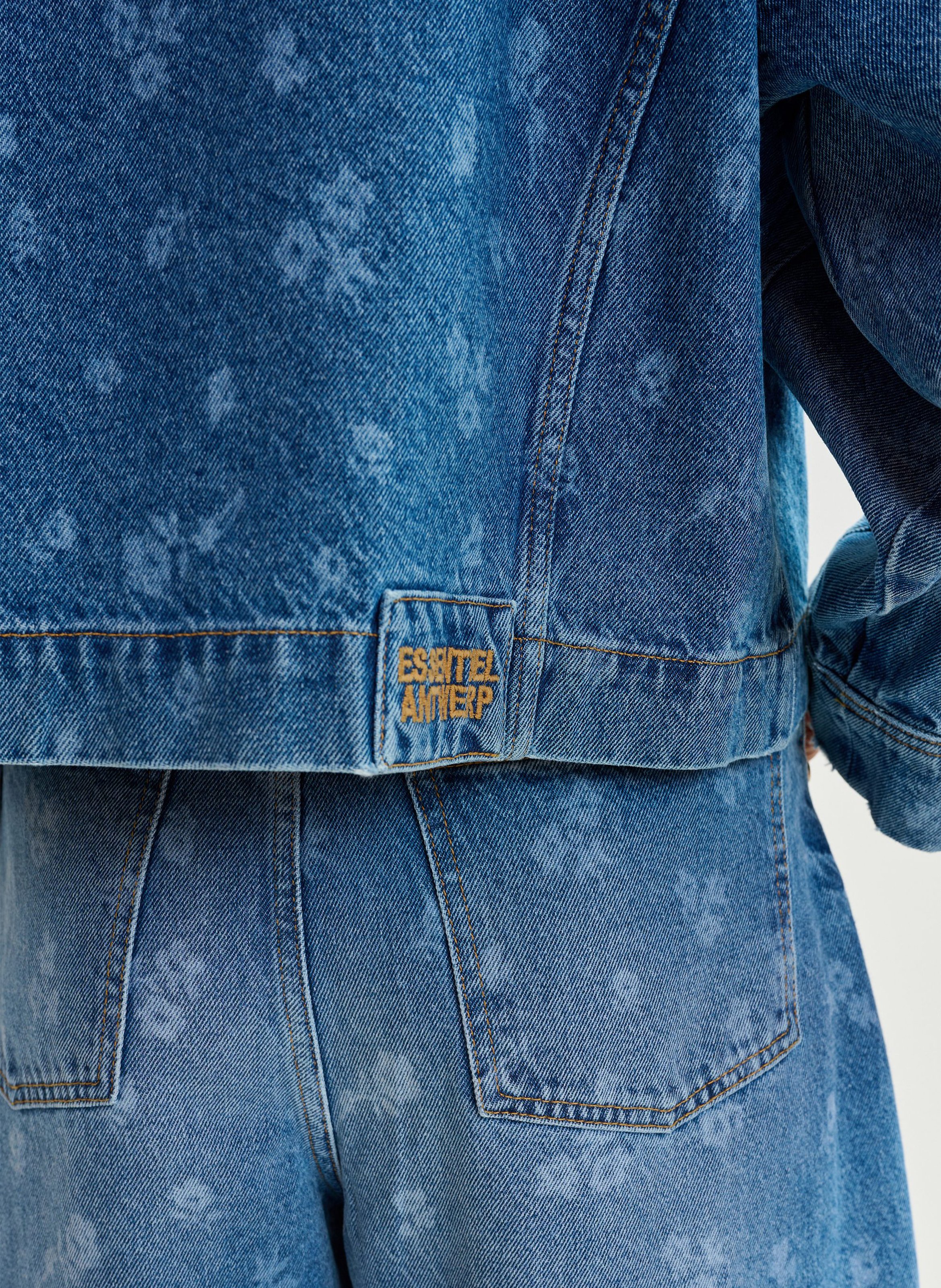 Veste col classique en coton Jass ESSENTIEL ANTWERP Bleu