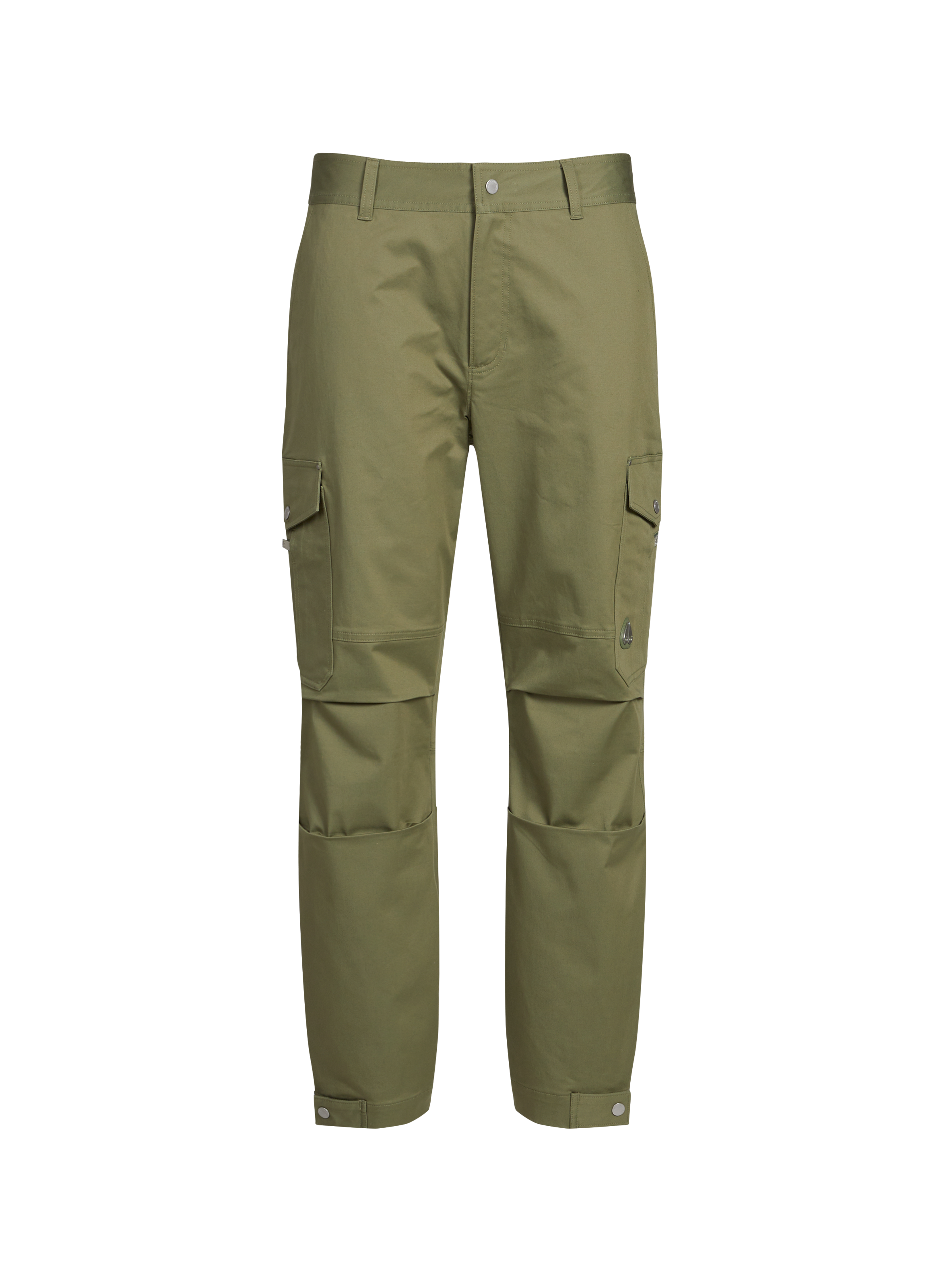 Cotton blend cargo pants MOOSE KNUCKLES Khaki