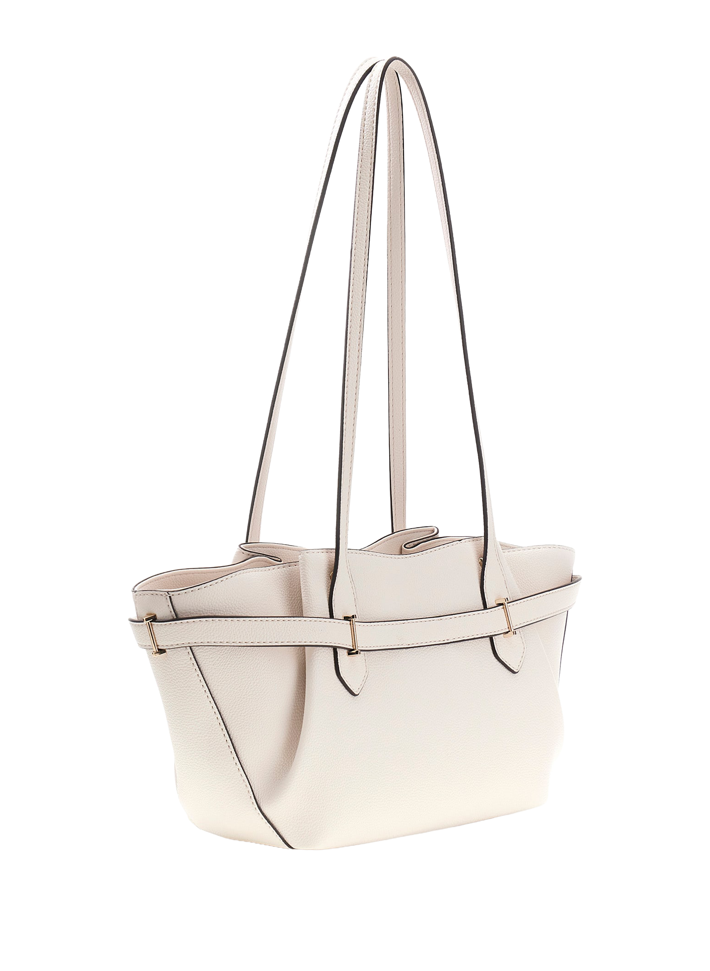 Sac porté épaule effet cuir GUESS Beige