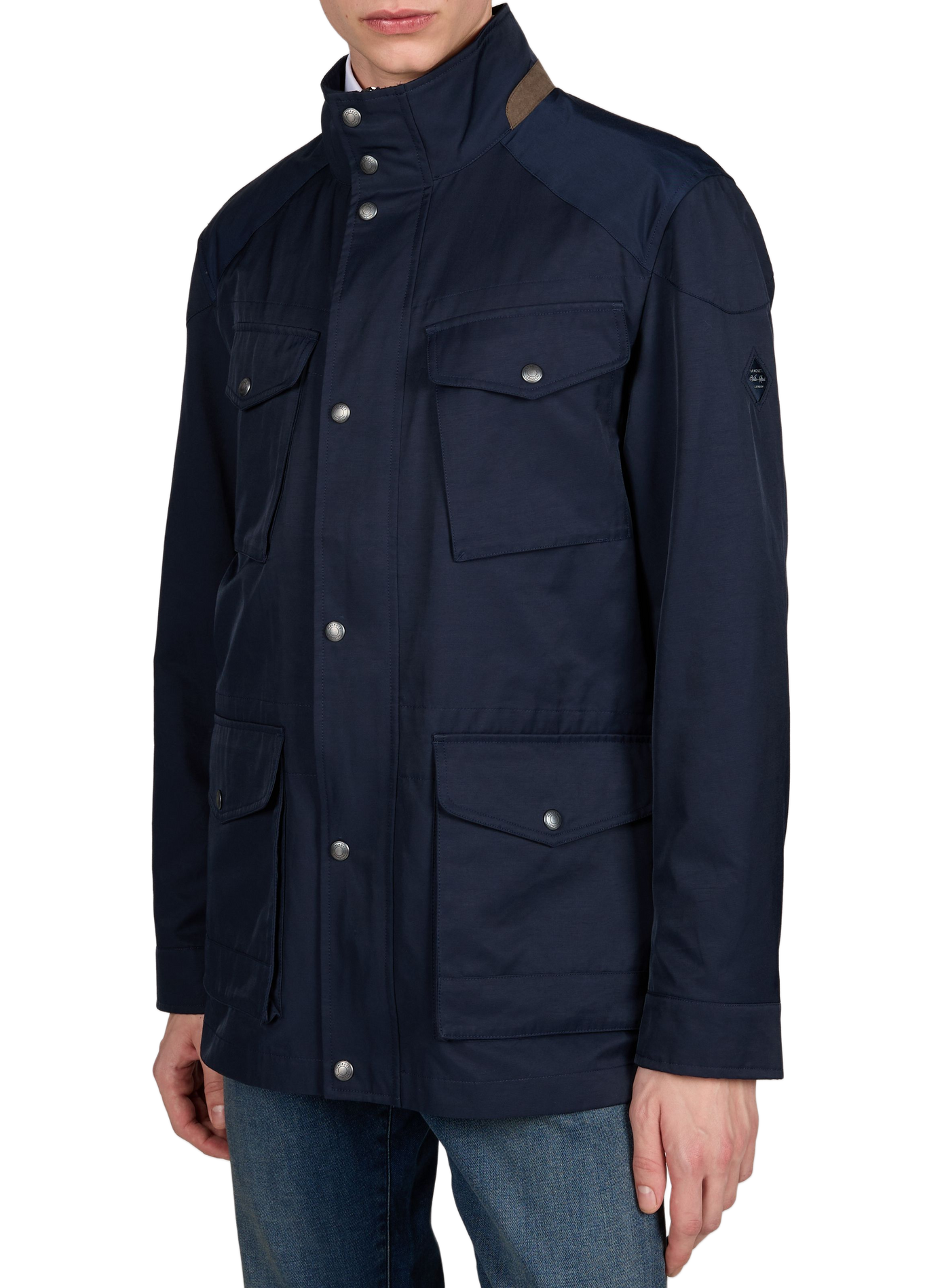 Blouson à col montant HACKETT Bleu