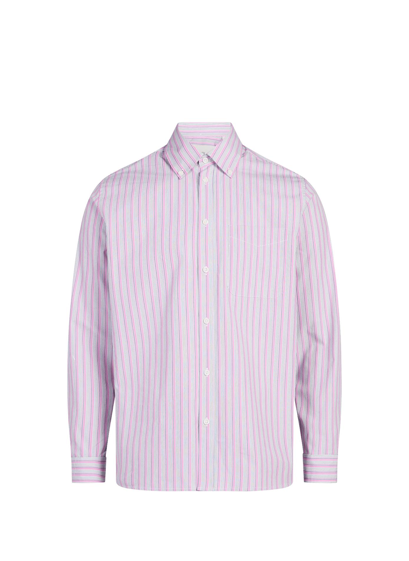 Chemise à rayures en coton LES DEUX Rose