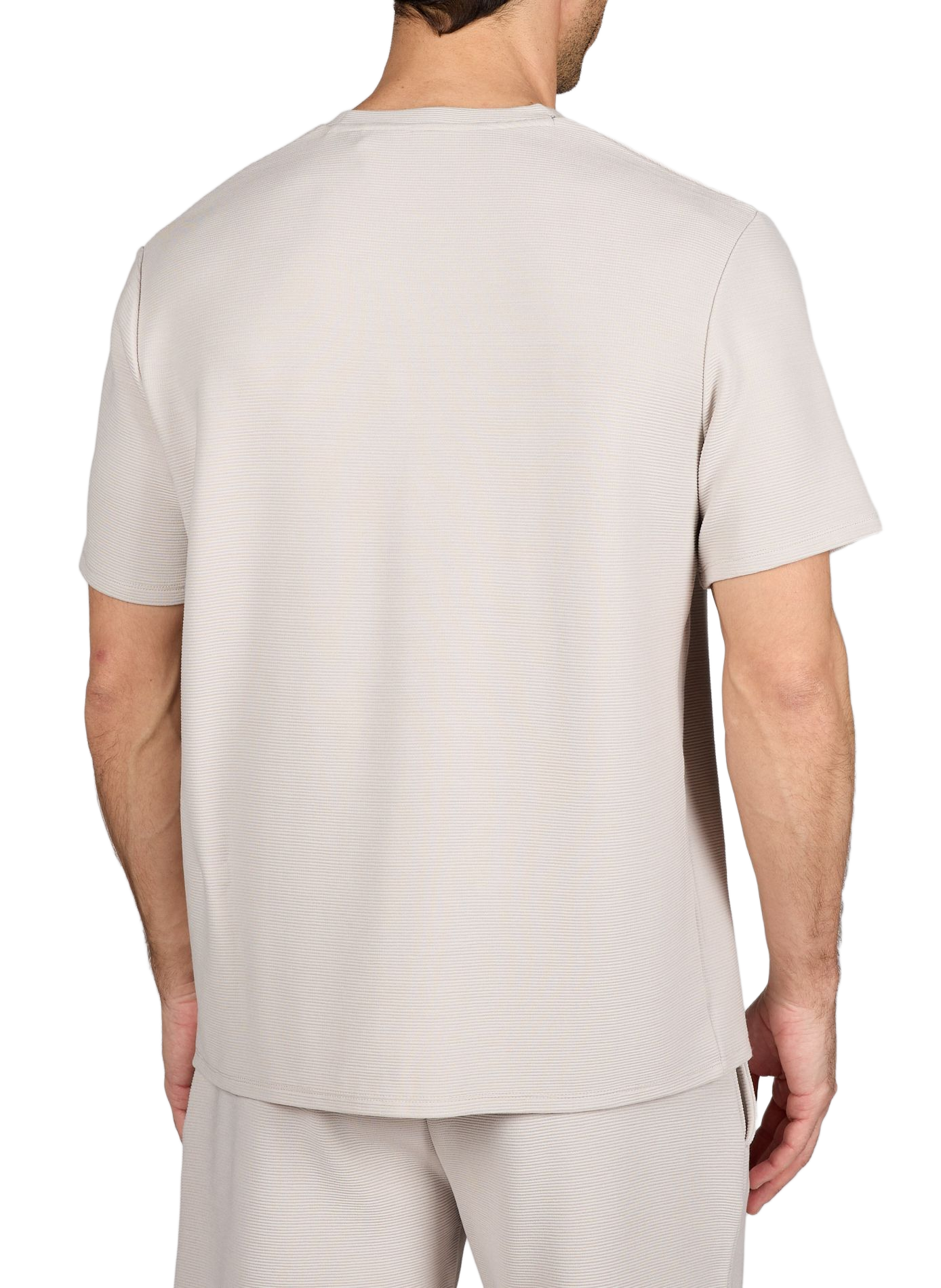 Short-sleeved round neck T-shirt BOSS Grey